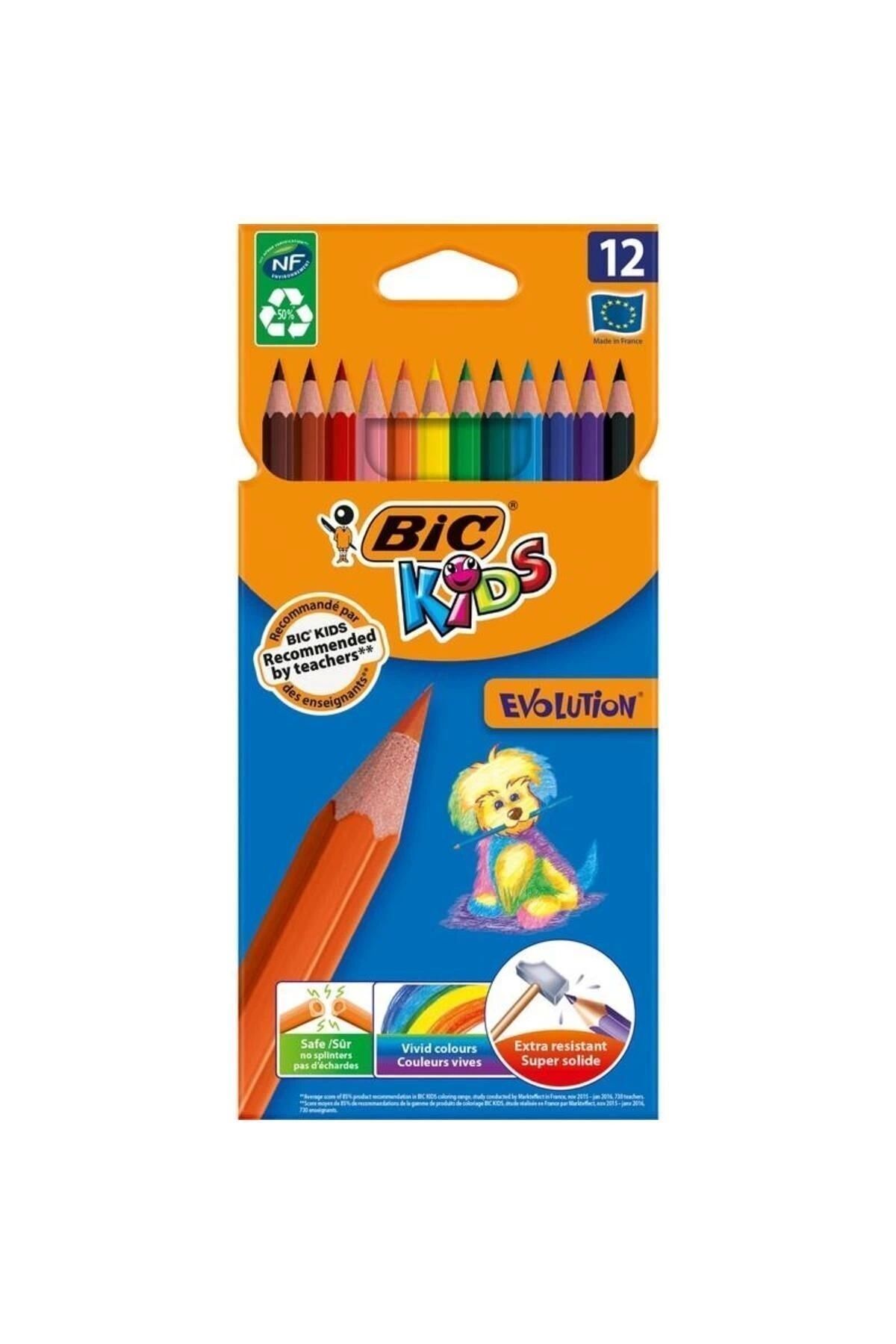 Bic Evolution 12'li Kuru Boya Kalemi 82902910