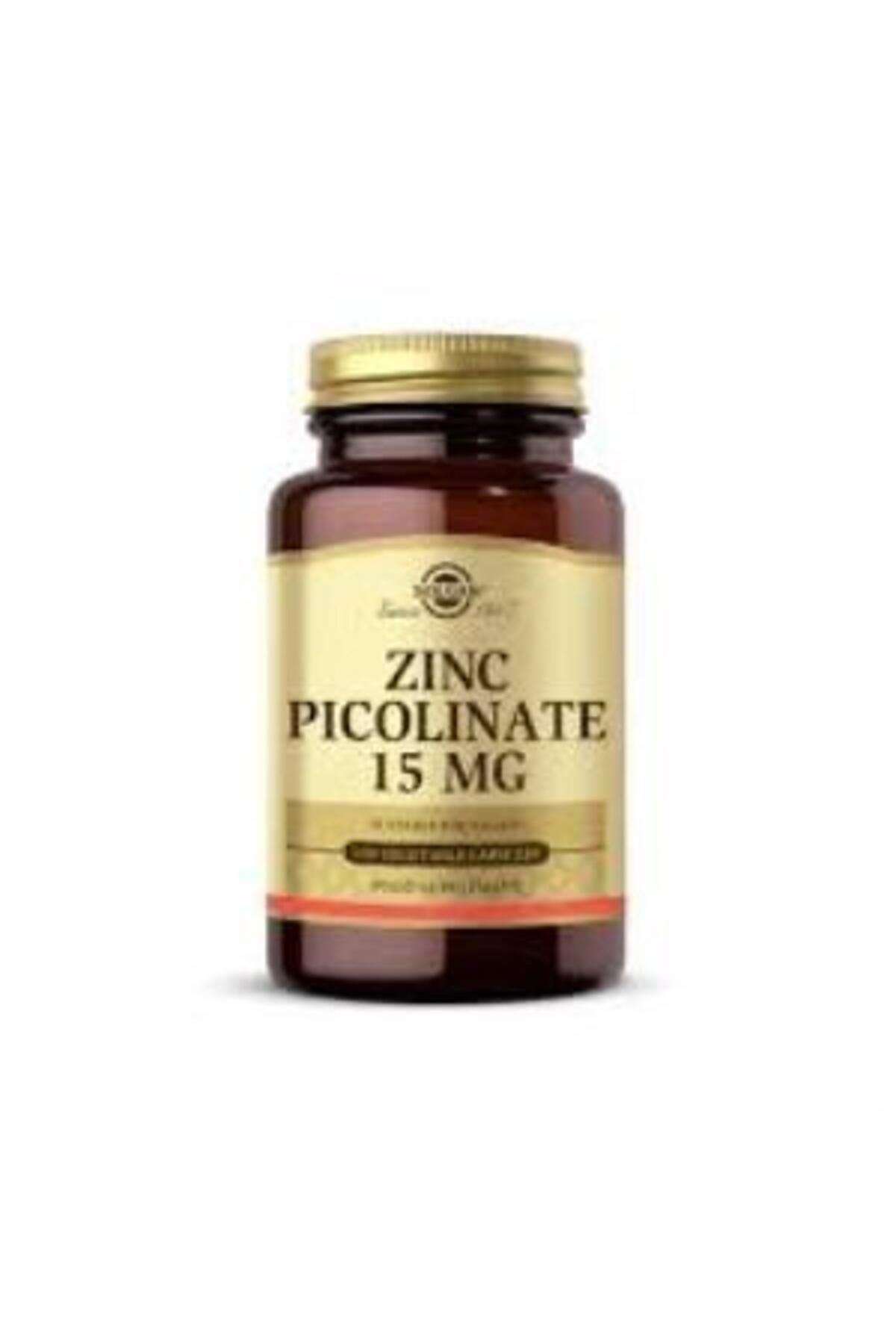 Solgar Zinc Picolinate 15 Mg 100 Kapsül