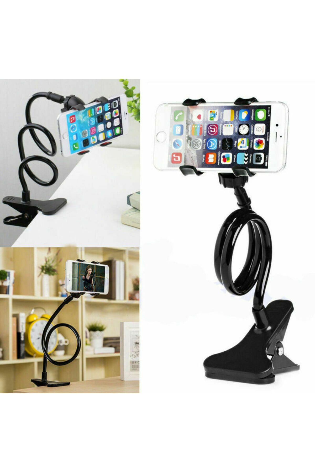 Albayrak Akrobat Telefon Tutucu Spiral Gövdeli Oynar Başlıklı