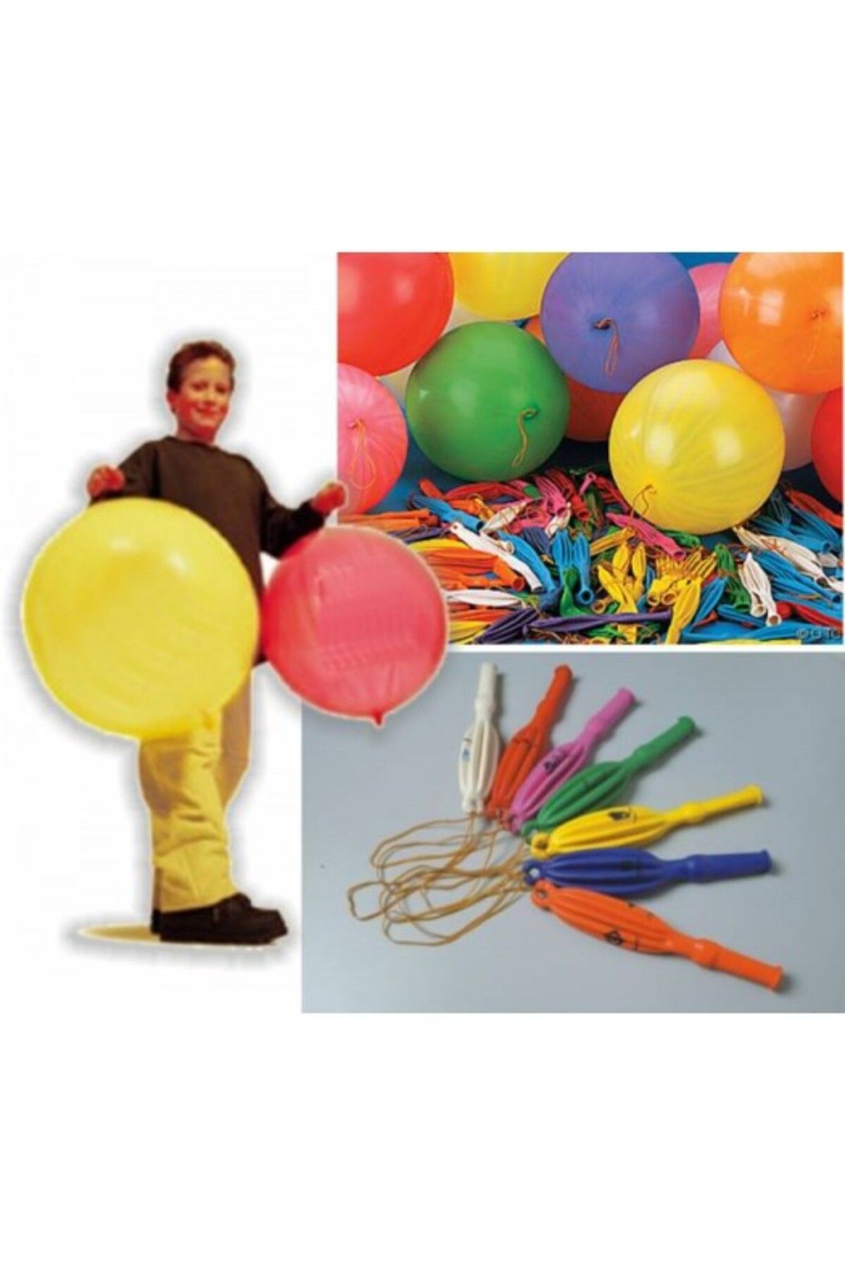 Albayrak Lastikli Punc Balon - 50 Adet
