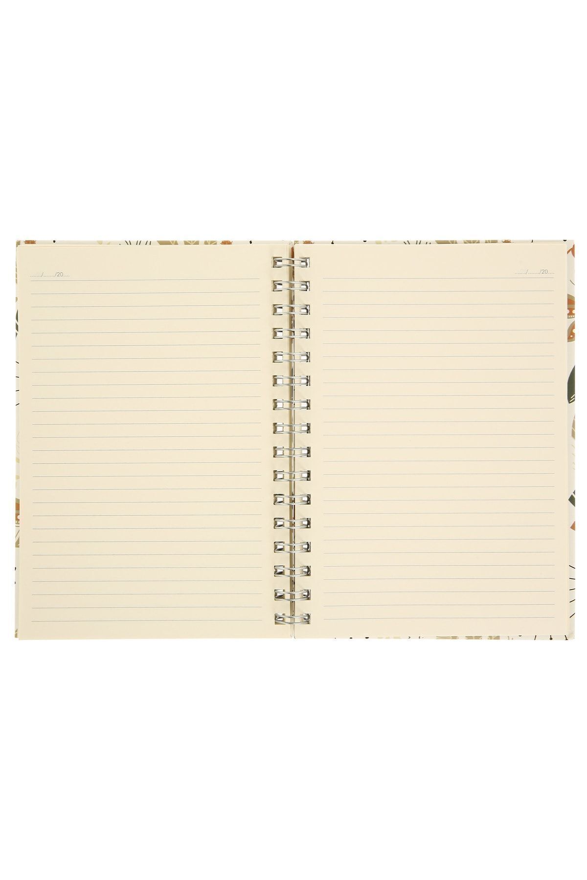 Chi-Chi Papers-A5 Size Lined Notebook - Amy, Ringed Notebook, Memory Book 6