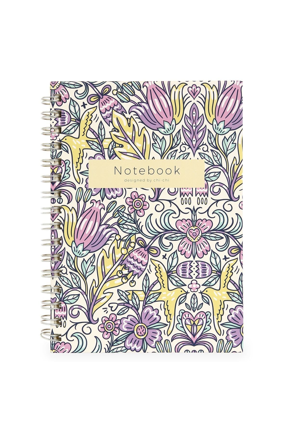 Chi-Chi Papers-Checked Notebook - Carmen, Ringed Notebook, Memory Notebook 2