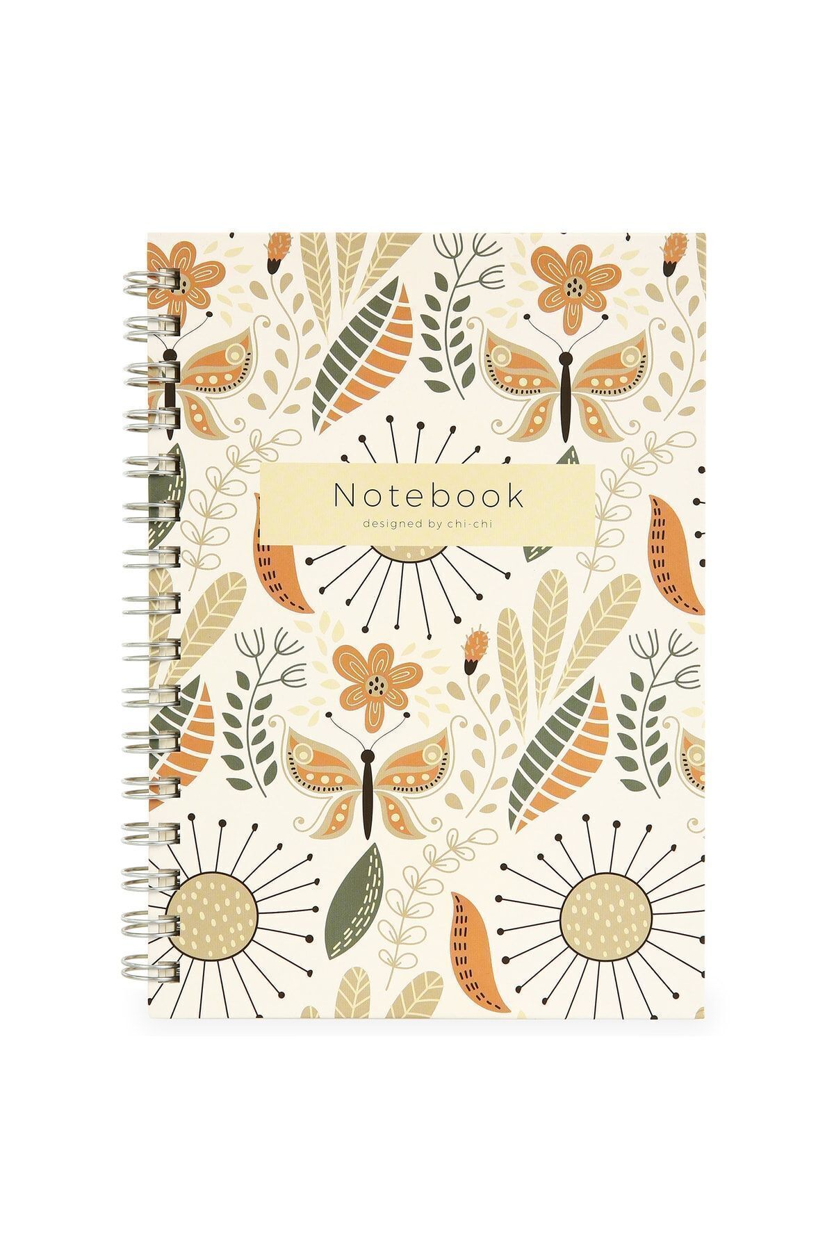 Chi-Chi Papers-Checked Notebook - Amy, Ringed Notebook, Memory Notebook 2