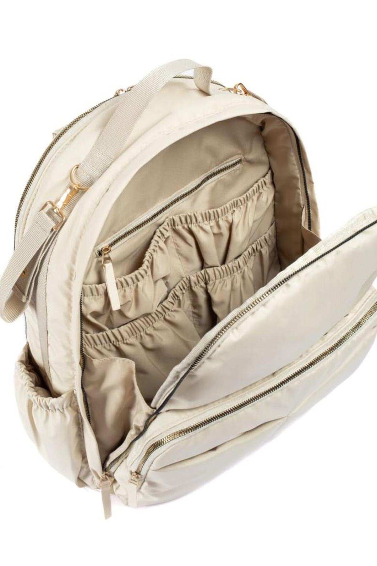 Papyon Baby Kids Elsa Model Bebek Bakım Sırt Çantası Biberon Termos Gözlü Puset Askı Aparatlı fotoğrafı 4 (önizleme)