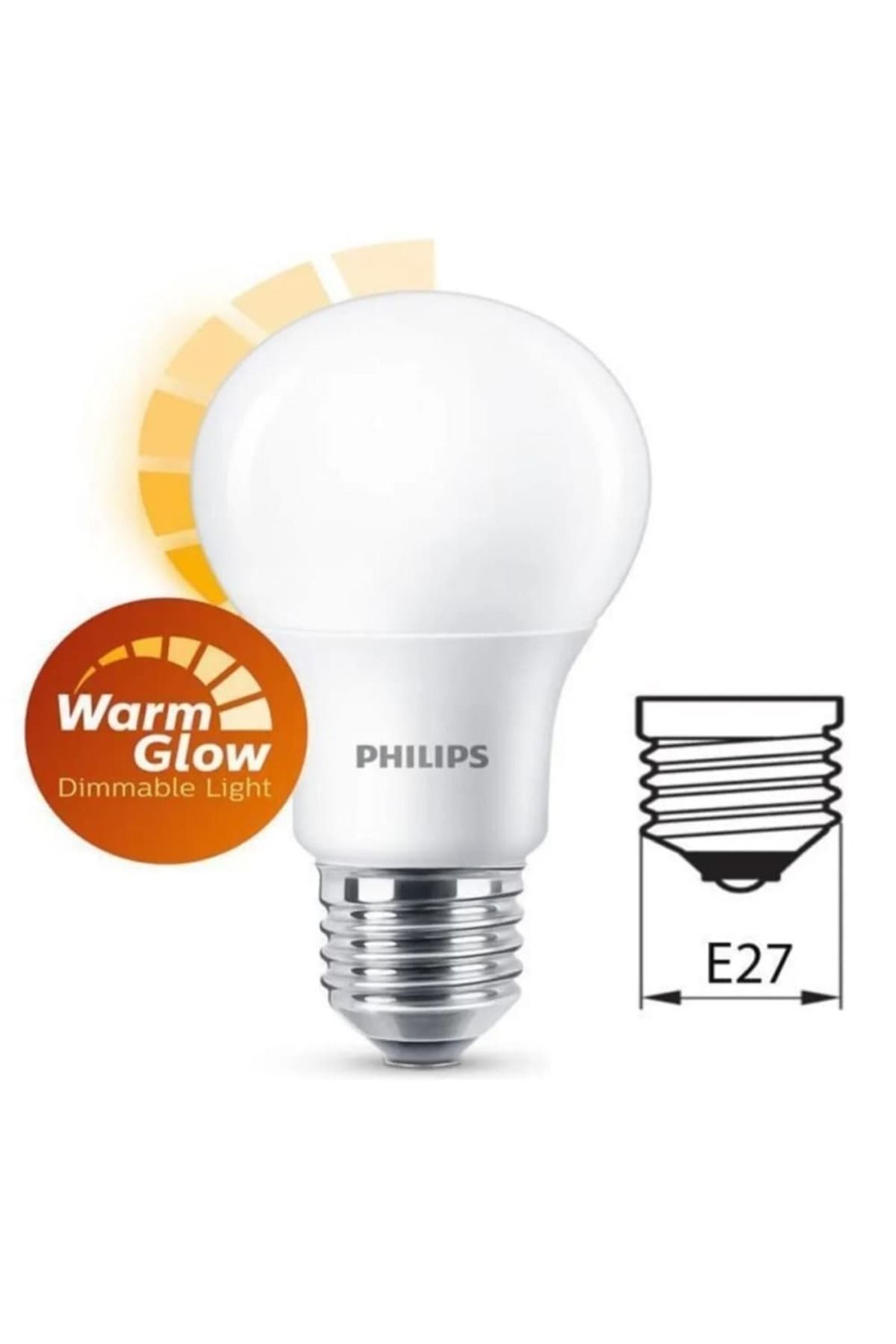 Philips Corepro Led Bulb 5w-40w E27 2700k Dim Edilebilir Led Ampül ...