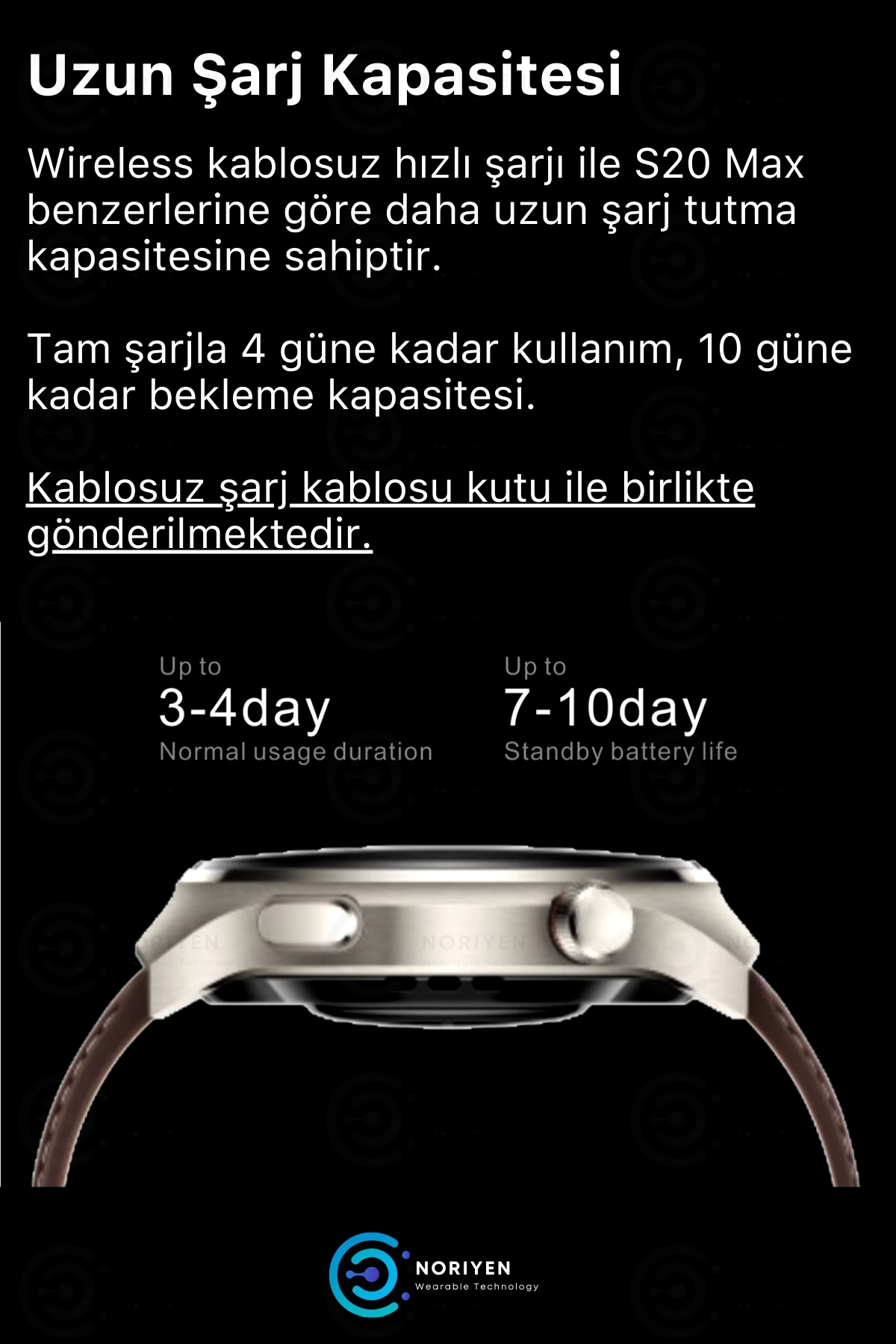 Premium Serisi S20 Max Amoled Büyük HD Ekran Spor ve Sağlık Sensörlü Şık IOS Android Akıllı Saat