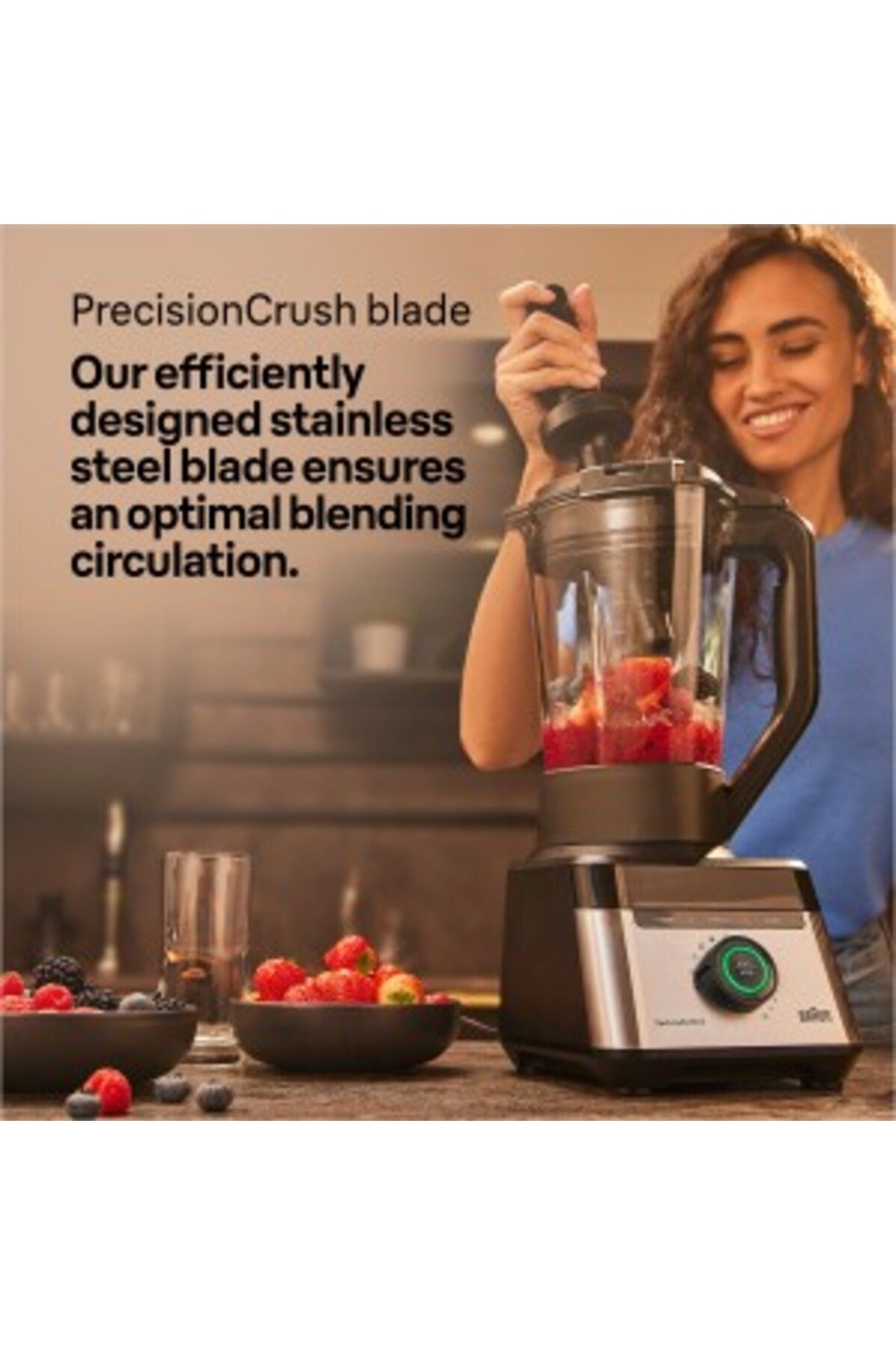 Braun-PowerBlend 7 Jug blender 1400W, 2.0L, 10 speed settings, 9 programs, TriAction - JB 7550 4