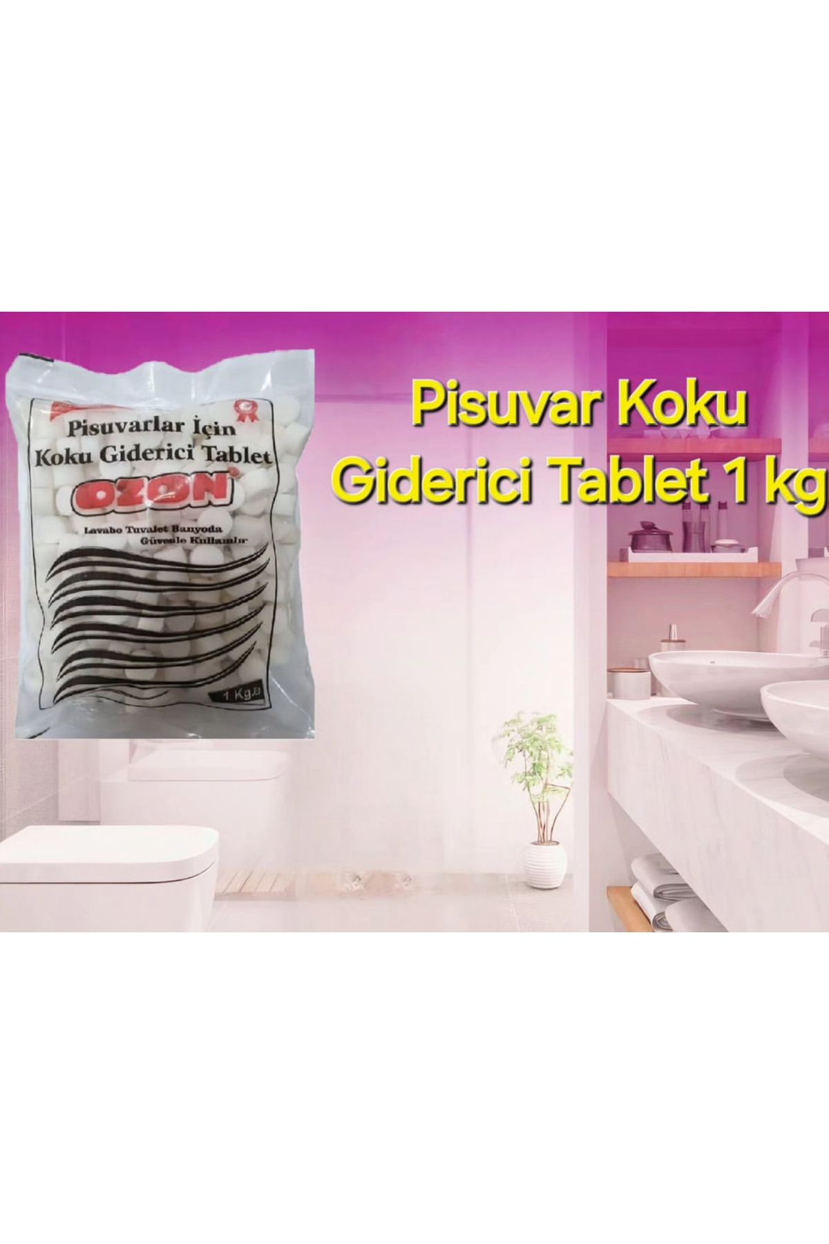 Ozon Pisuvar Koku Giderici Tablet