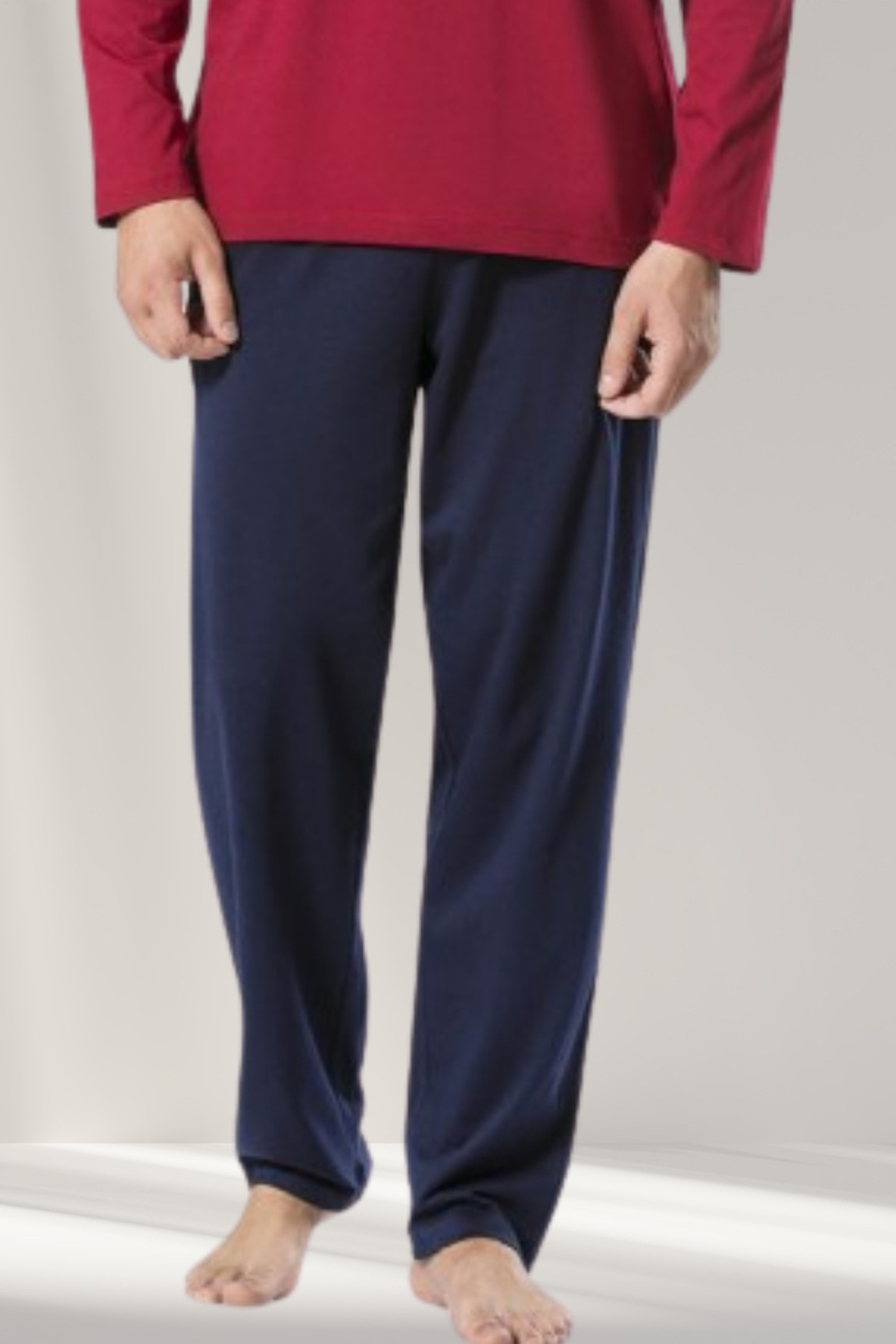 ست پیژامه مردانه راسته فاق نرمال آستین بلند | پیر کاردین Pierre Cardin VR. 1PC.14.54.54.01. - تصویر 4