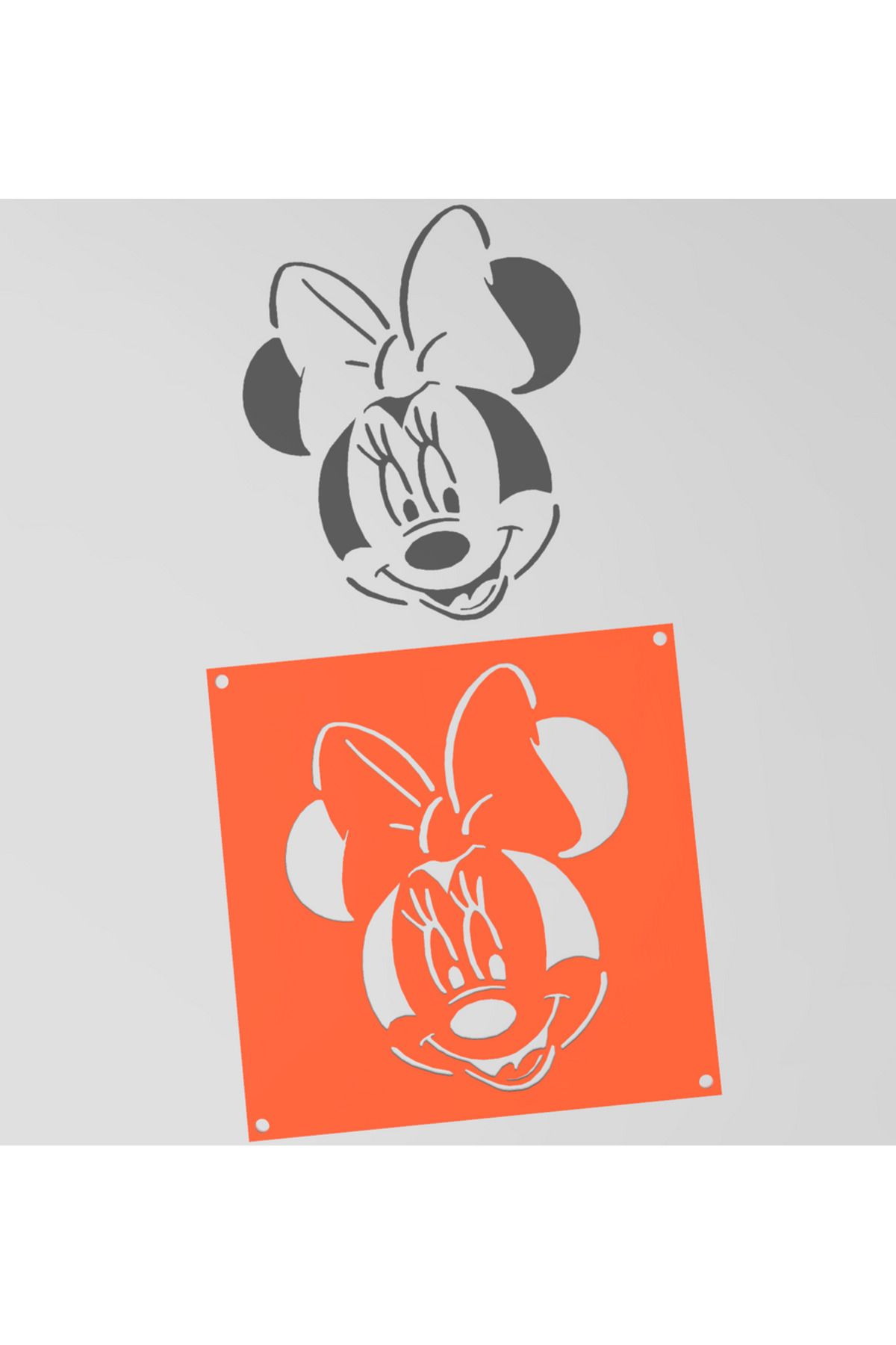 Vision Craft Disney Karakterleri Şablonu - Minnie P263555