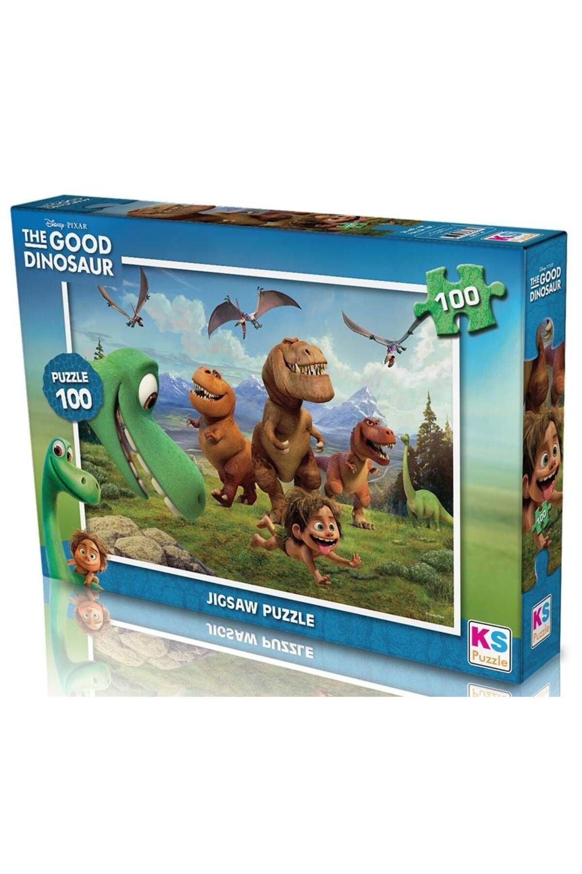 Lucest Lucesturg  Puzzle 100 Parça Good Dinosaur New