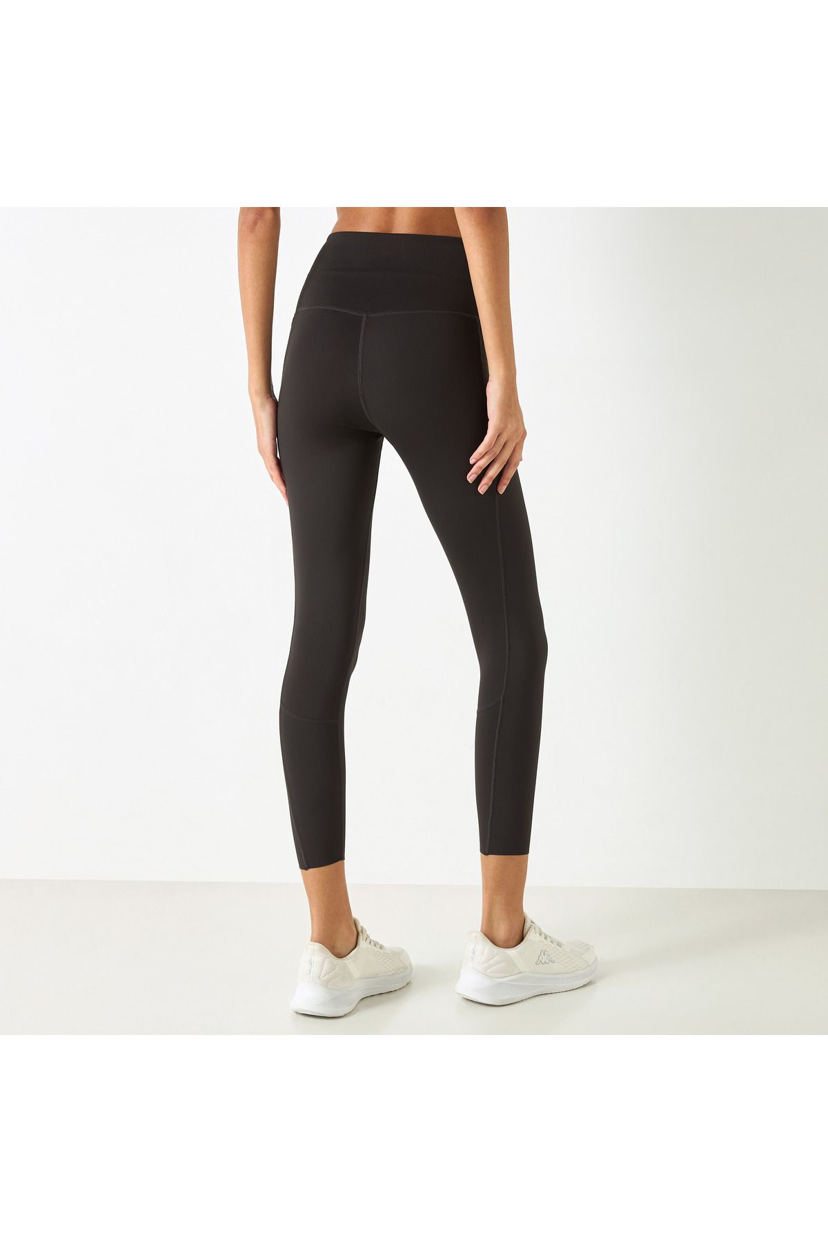 Kappa-Solid Leggings with Elasticated Waistband and Pockets 3