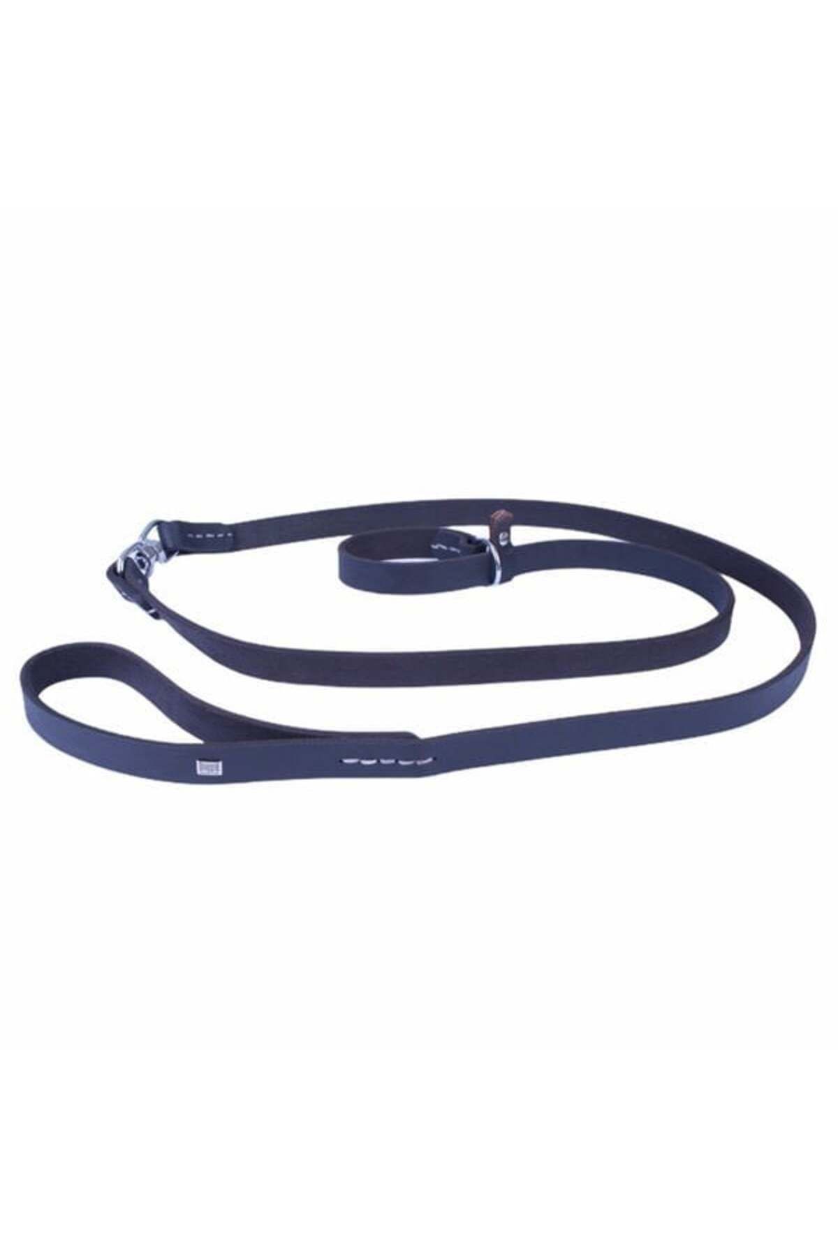 O Dog Yağlı Deri Eğitim Köpek Gezdirme Tasması Medium Kahverengi 1.1x180 Cm -