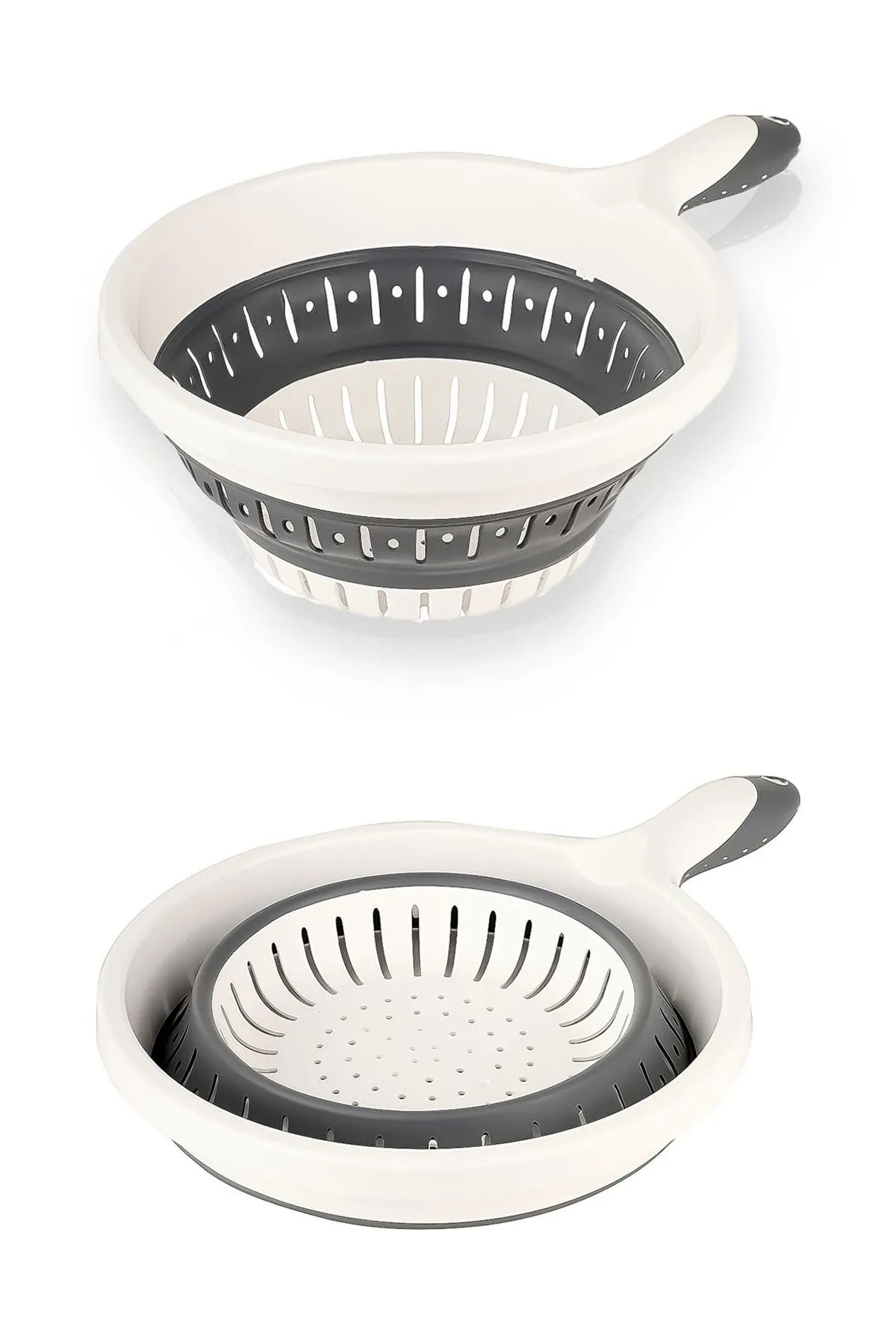 kapsulavm-Space-Saving Foldable Strainer with Handle 1000 L 3