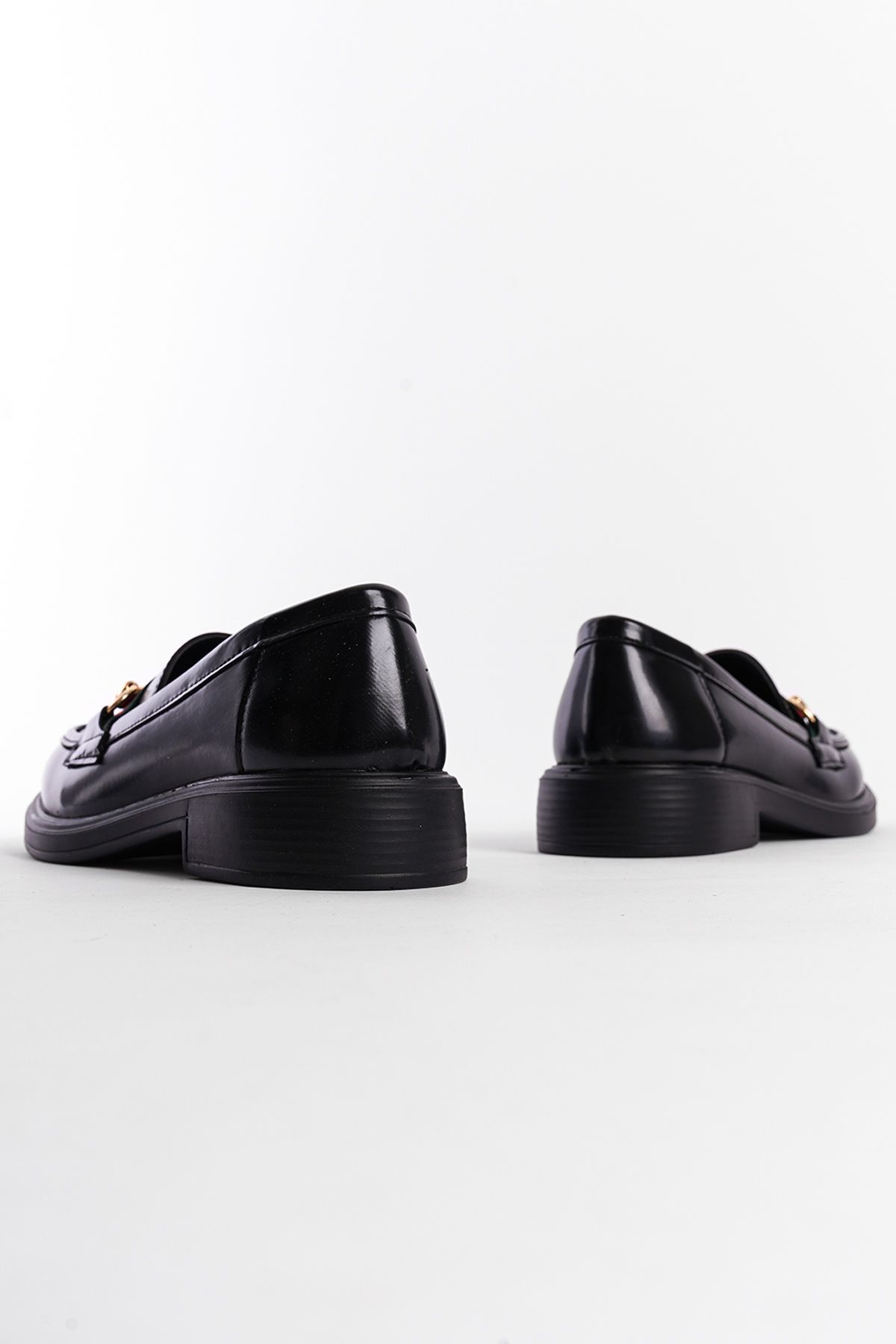 لوفر مشکی زنانه بلوک فلزی اورجینال Capone Outfitters