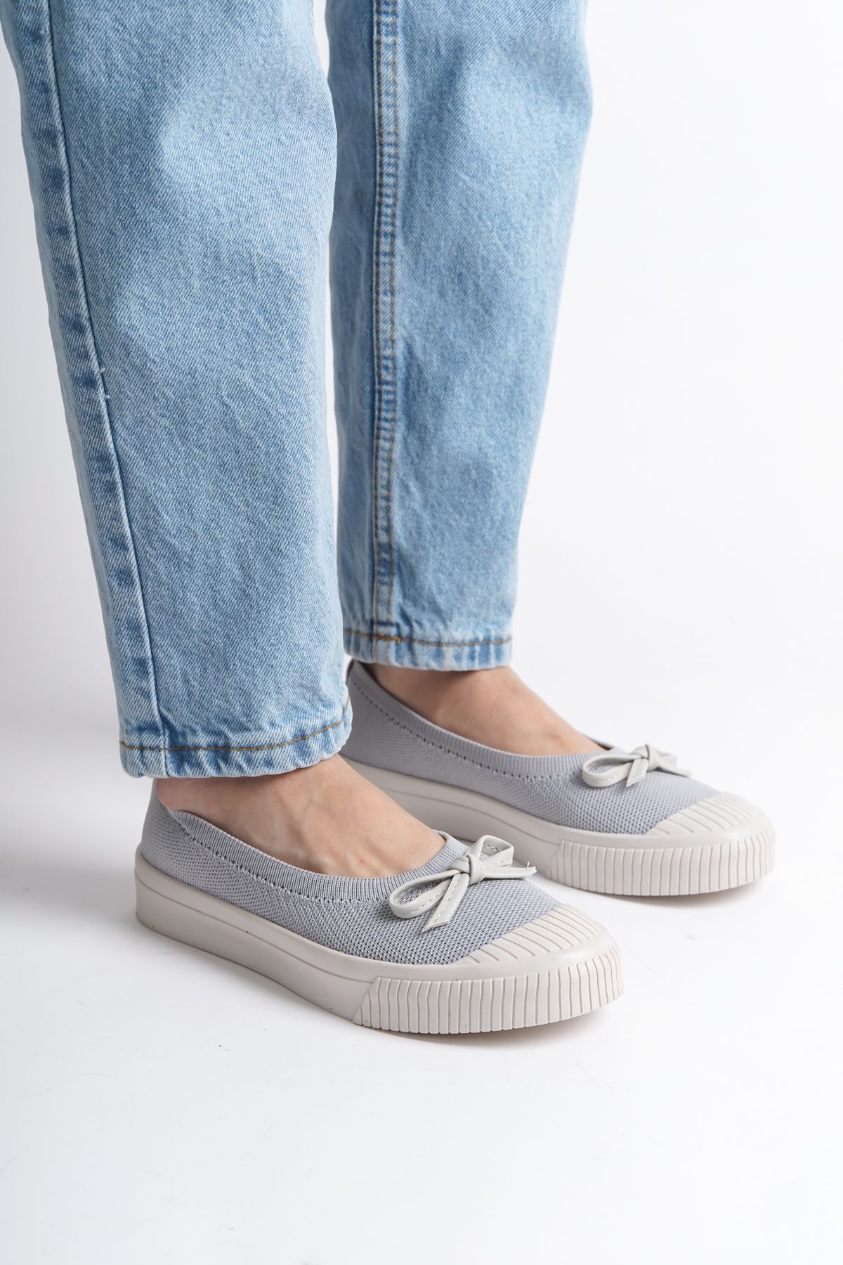 بابیت خاکستری زنانه نوزاد اورجینال Capone Outfitters