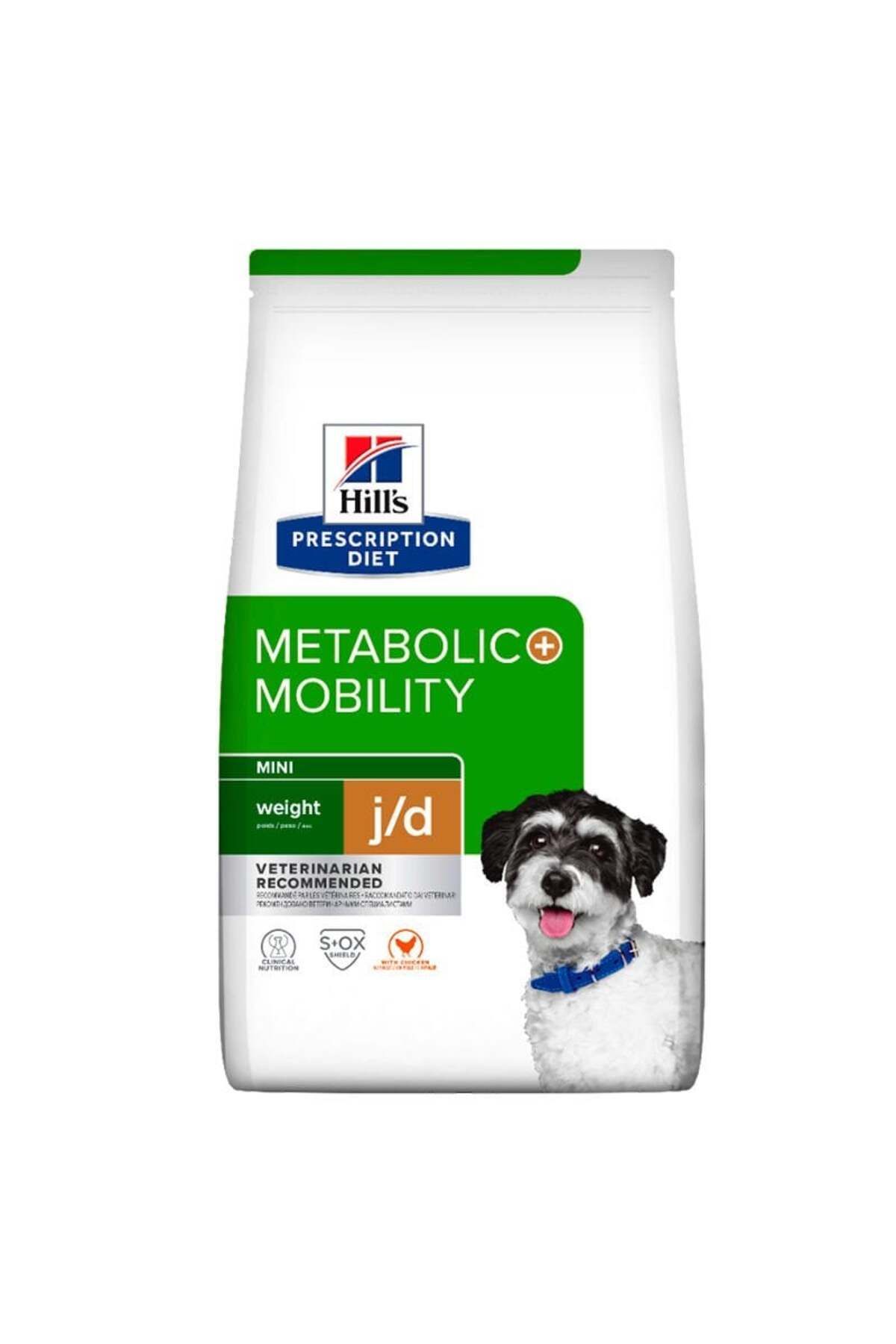 Orqinel Hills Prescription Diet Metabolic Mobility Mini j/d Tavuklu Köpek Kuru Maması 6 kg (stt:01/2026)