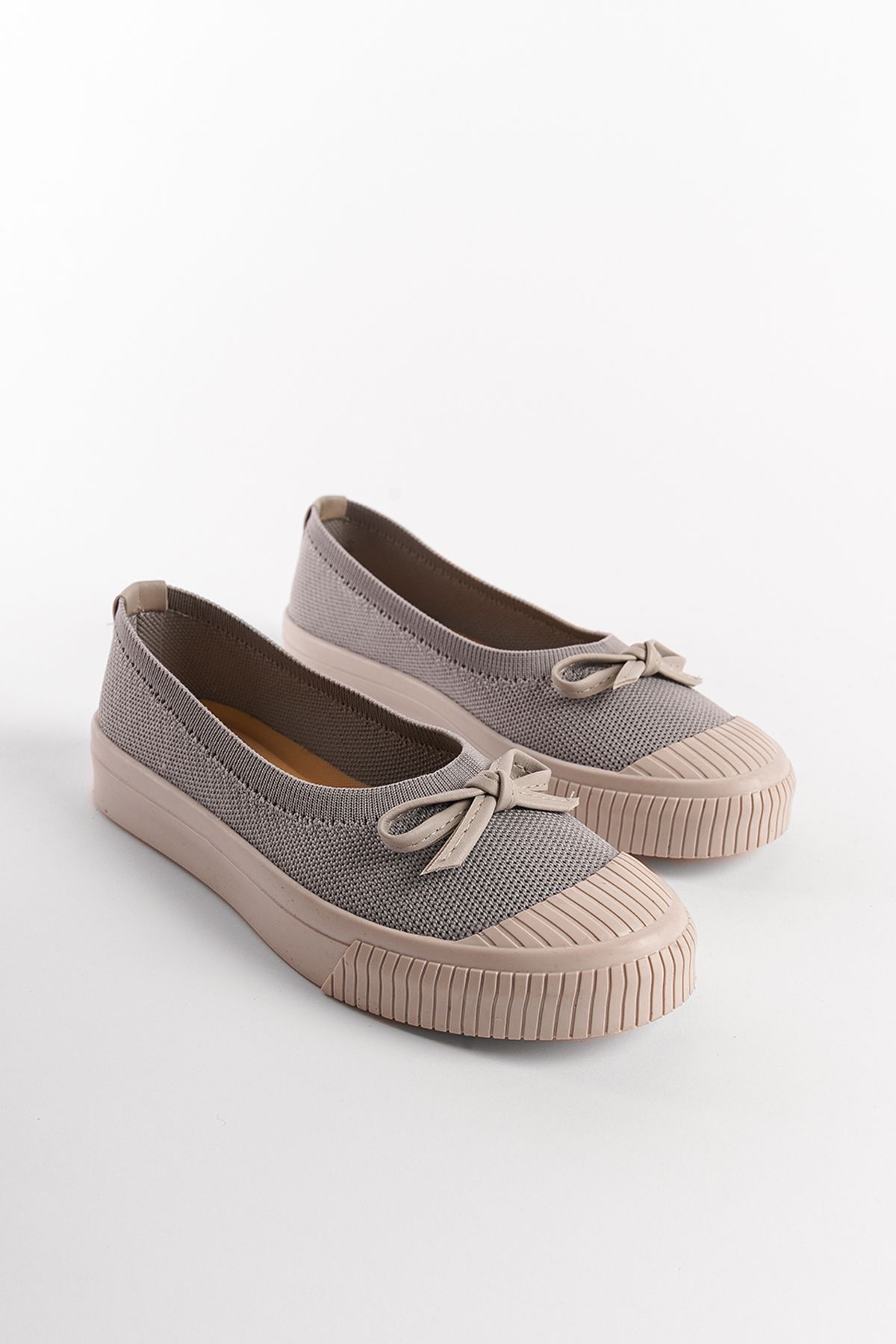 بابیت خاکستری زنانه نوزاد اورجینال Capone Outfitters
