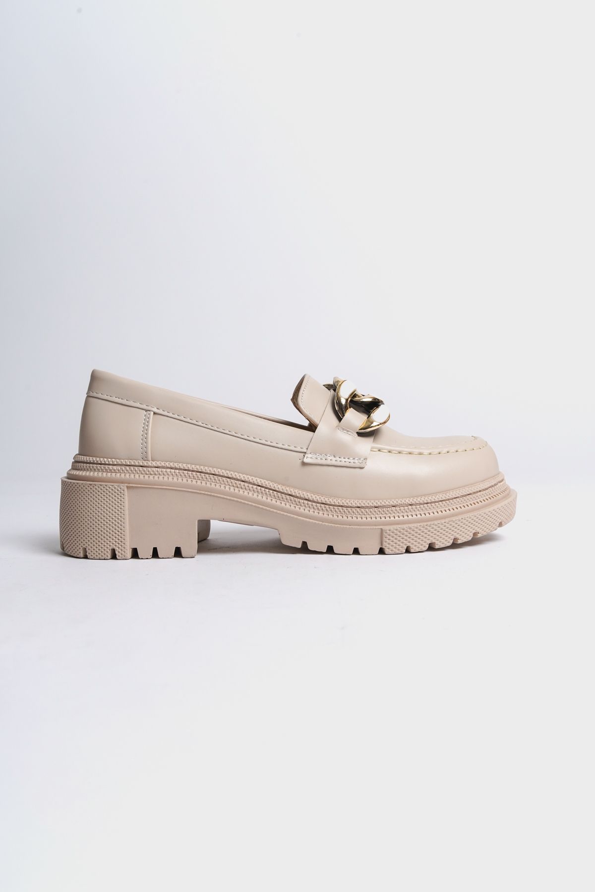Capone Outfitters-Dámská zlatá spona s detailním mokasínem 3