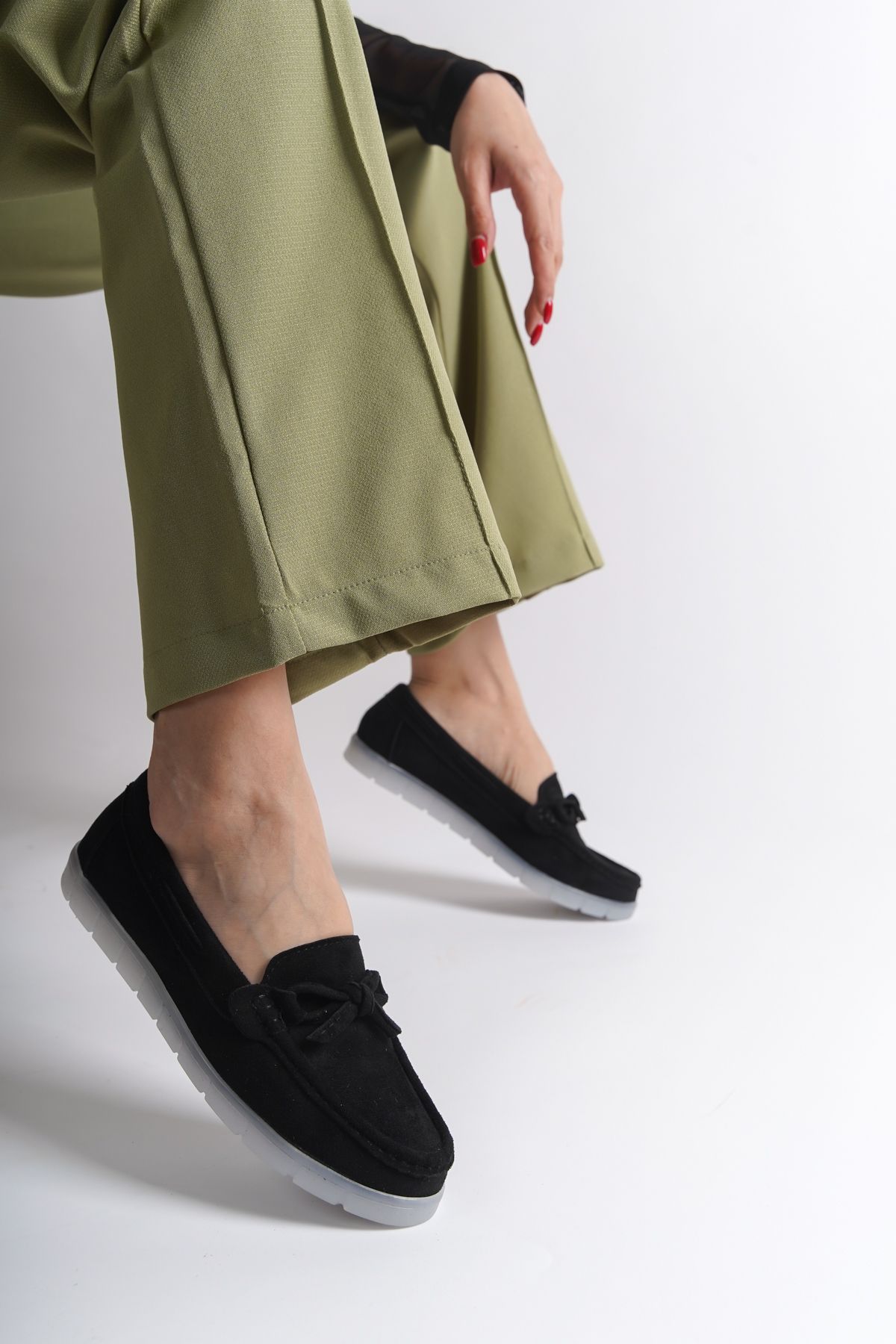 لوفر مشکی زنانه لوبری اورجینال Capone Outfitters