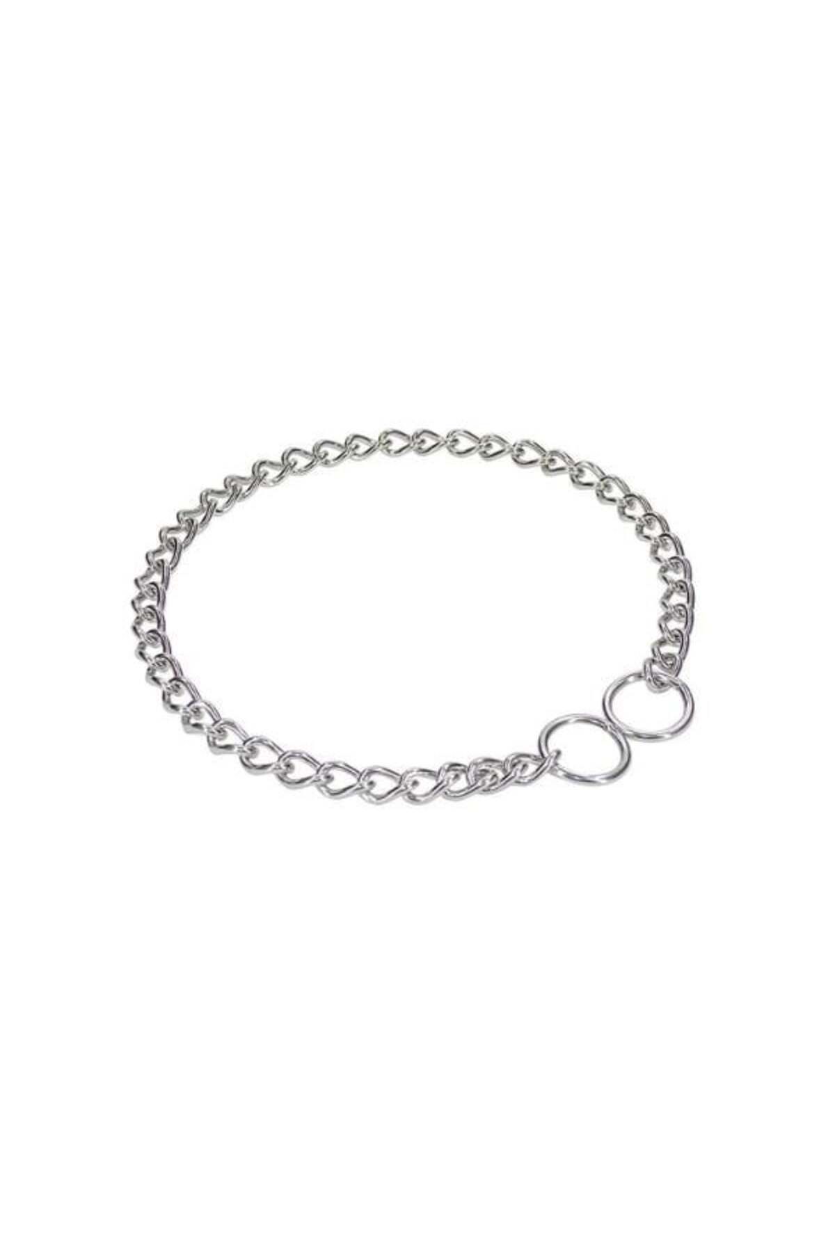 O Dog Doggie Eğitim Serisi Boğma Zincirli Köpek Boyun Tasması 3.5x50-60 Cm