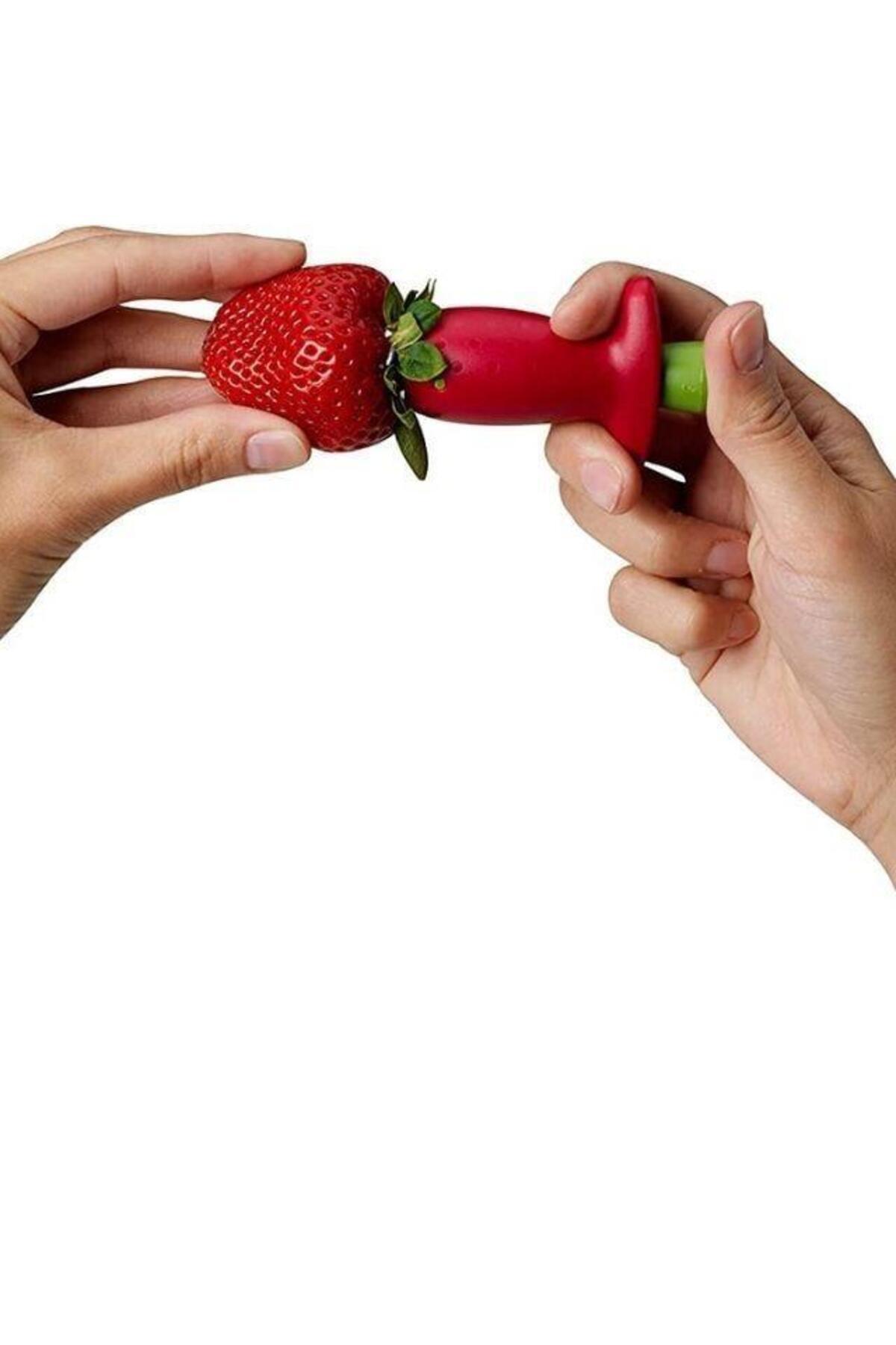 Chefn-Chef'n 102-138-005 Stem Gem Strawberry Handle Plucking Apparatus 2