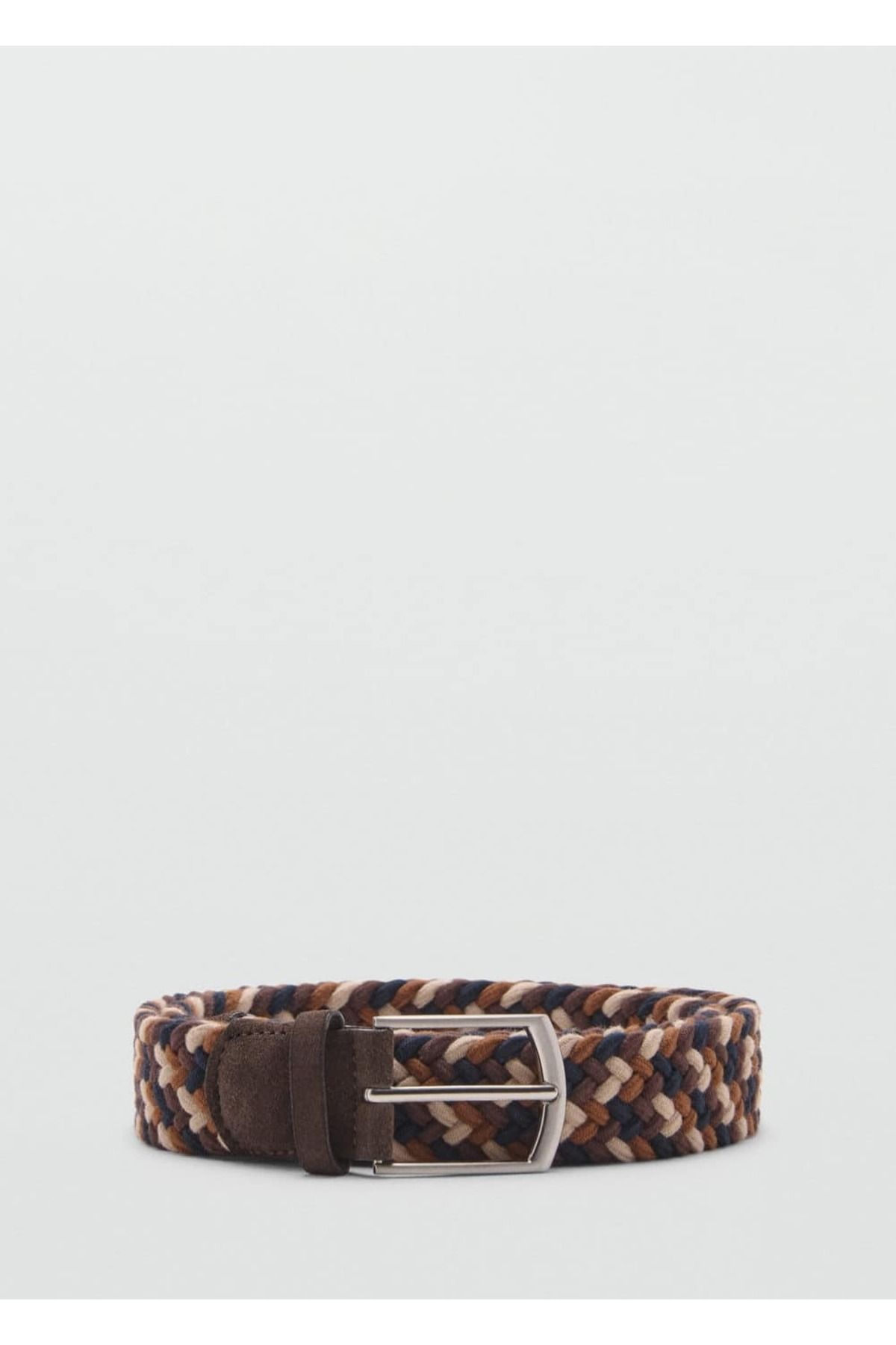 MANGO Man-Elastic Belt with Colored Braids 2