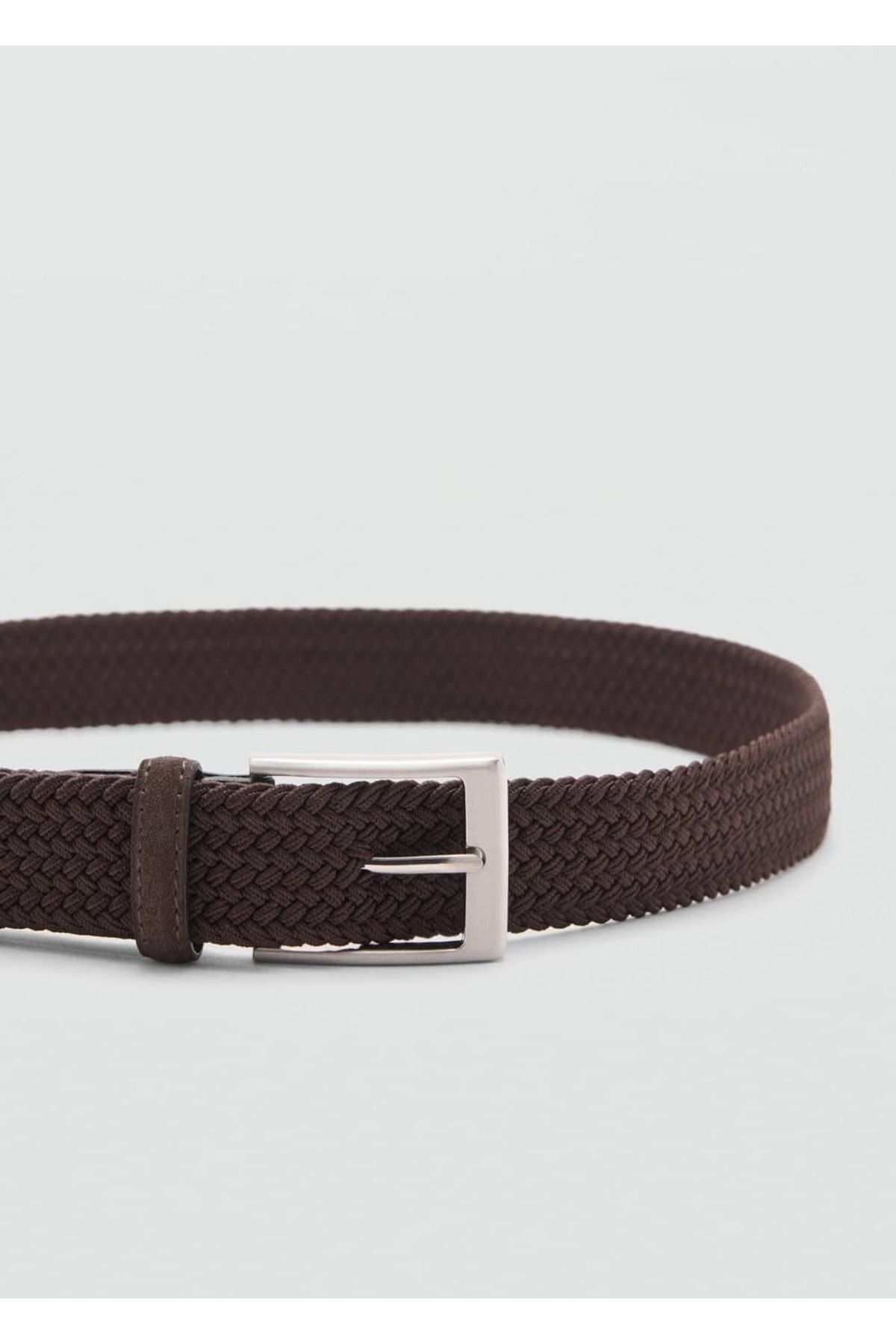 MANGO Man-Elastic Belt with Mesh Pattern 3
