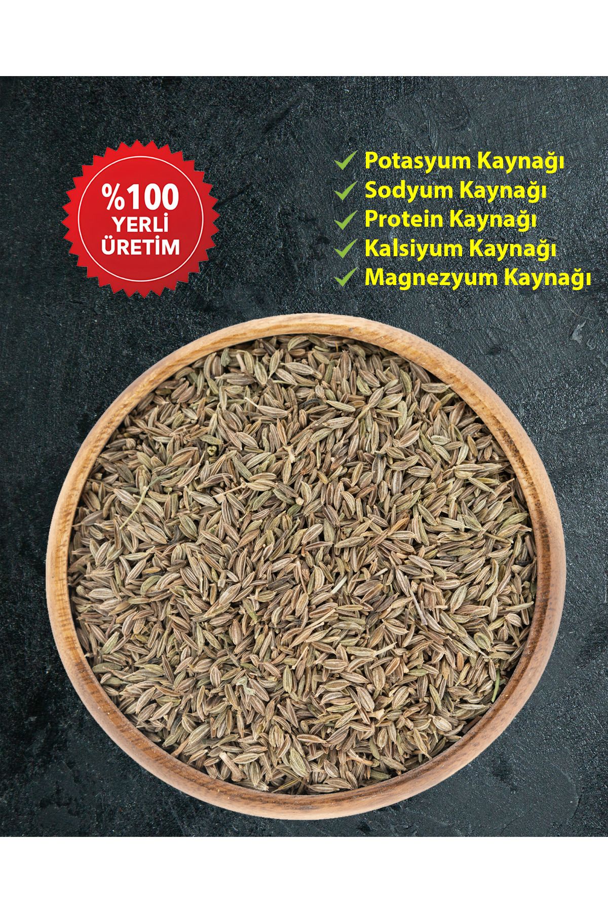 Galip Bakliyat Tane Kimyon 100 Gr