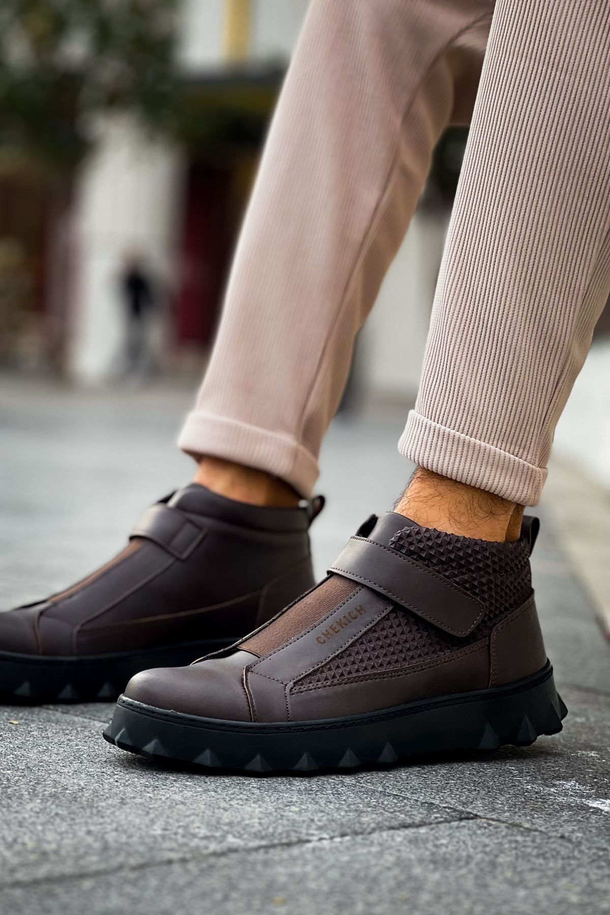 Chekich-Men's Boots Brown 2
