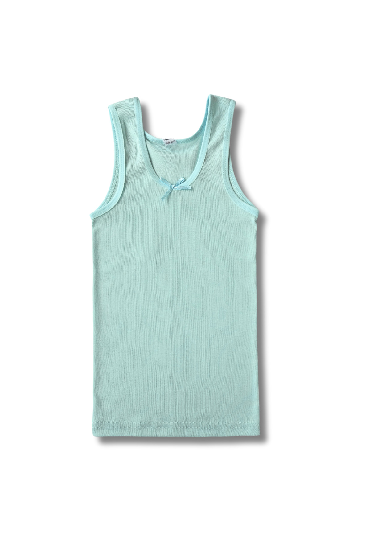 GizaKids %100 Pamuklu Kız Çocuk Atlet Fanila Slip Külot İç Çamaşır 3lü Set fotoğrafı 7 (önizleme)