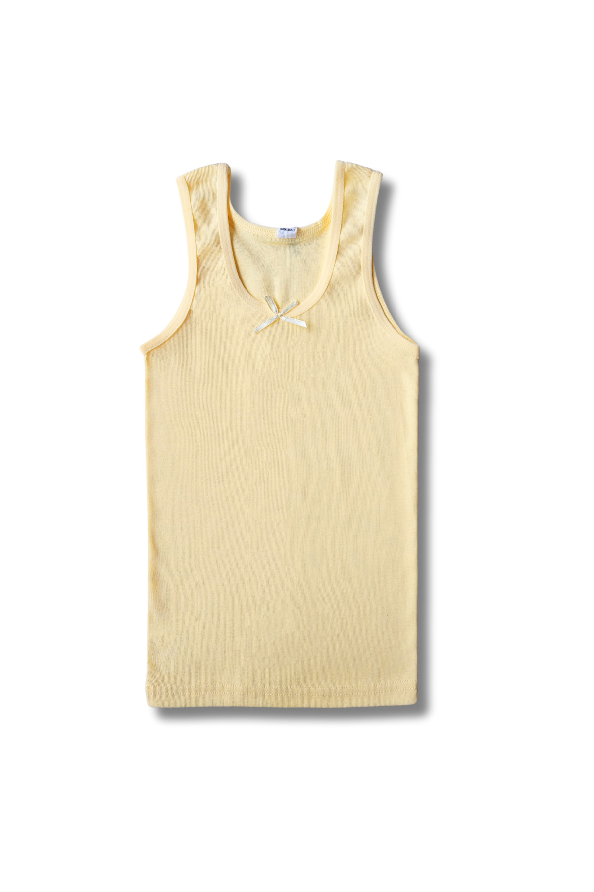 GizaKids %100 Pamuklu Kız Çocuk Atlet Fanila Slip Külot İç Çamaşır 3lü Set fotoğrafı 6 (önizleme)