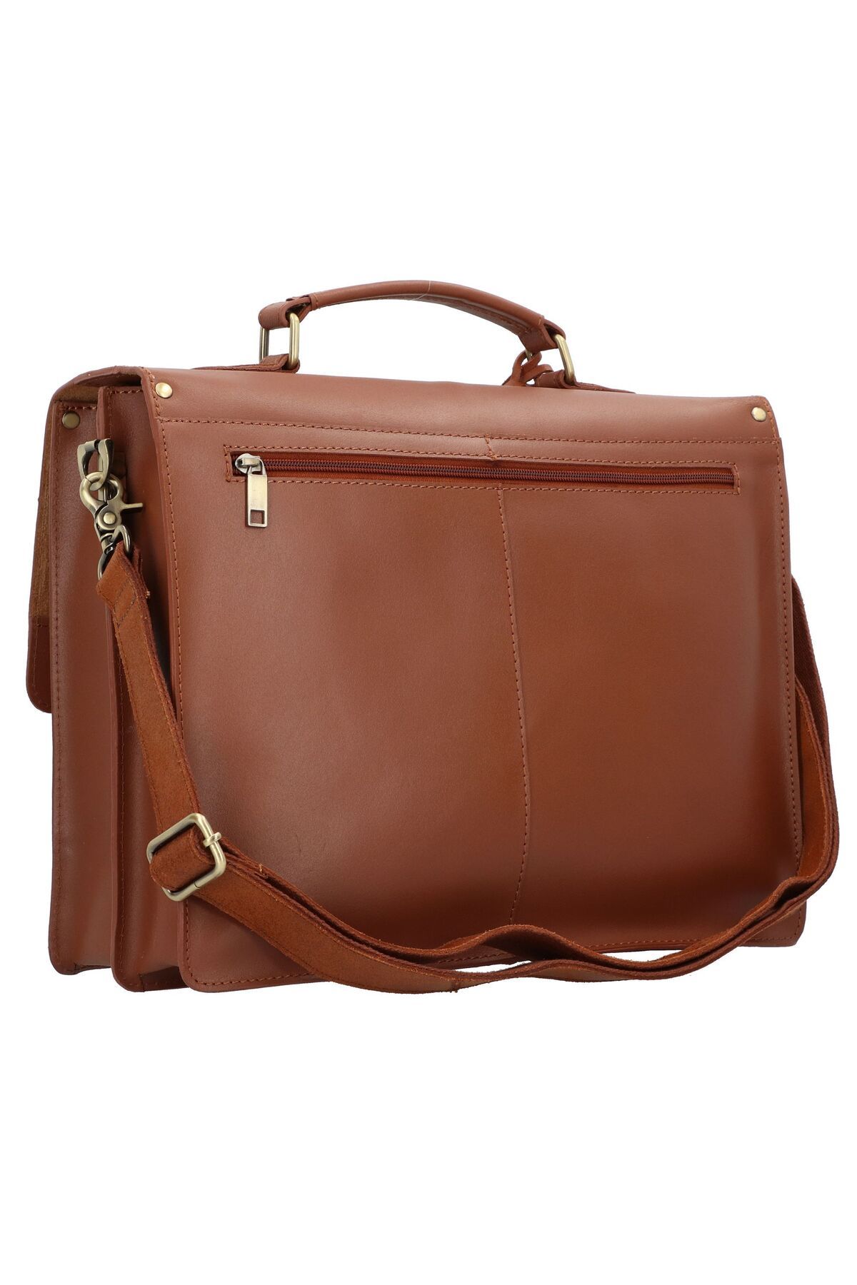 Burkely-Vintage Scott Aktentasche Leder 38 cm 4
