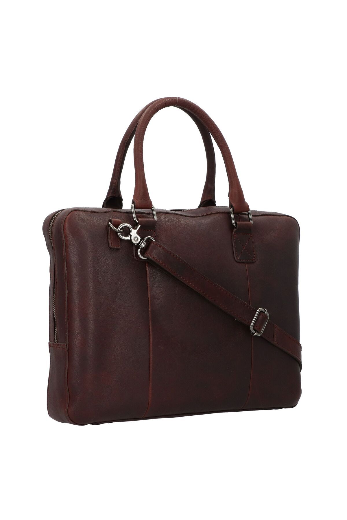 Burkely-Starožitný notebook Avery Aktentasche Leder 38 cm 4