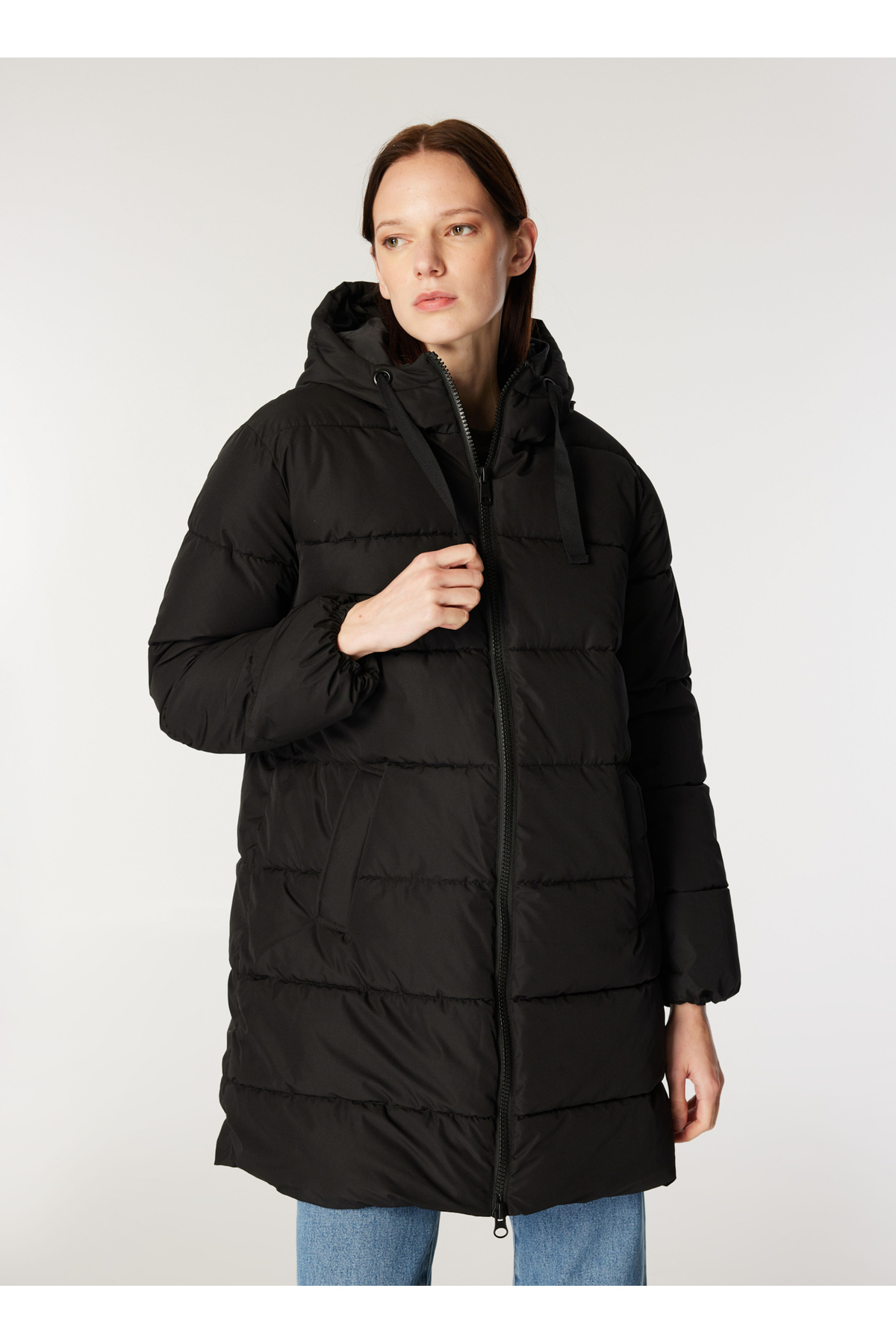 Giglio Canada Goose Damen Dunkelblau Puffer Jacket Frauen Mantel