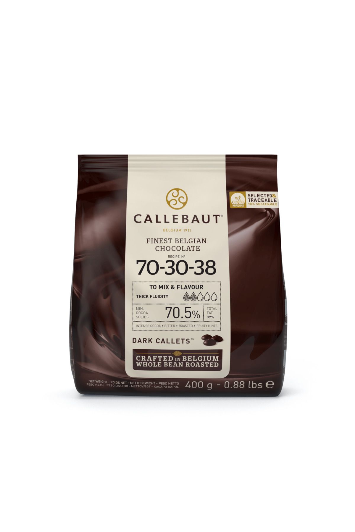 Callebaut Extra Bitter Drop Çikolata 400 gr