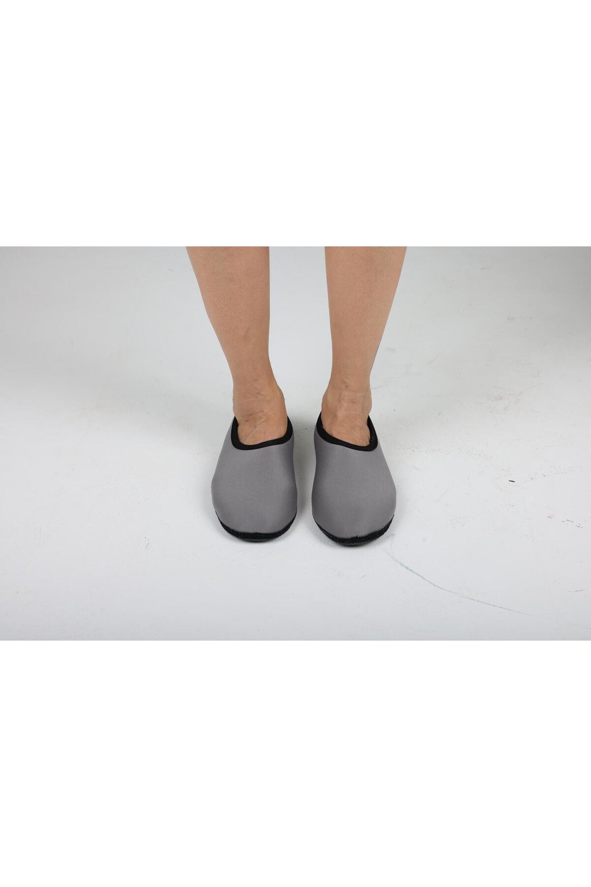 Savana Yumuşak Taban Unisex Içi Yünlü Kışlık Panduf görsel 3