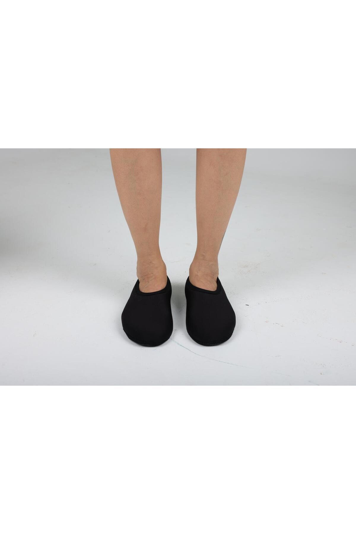 Savana Yumuşak Taban Unisex Içi Yünlü Kışlık Panduf görsel 3