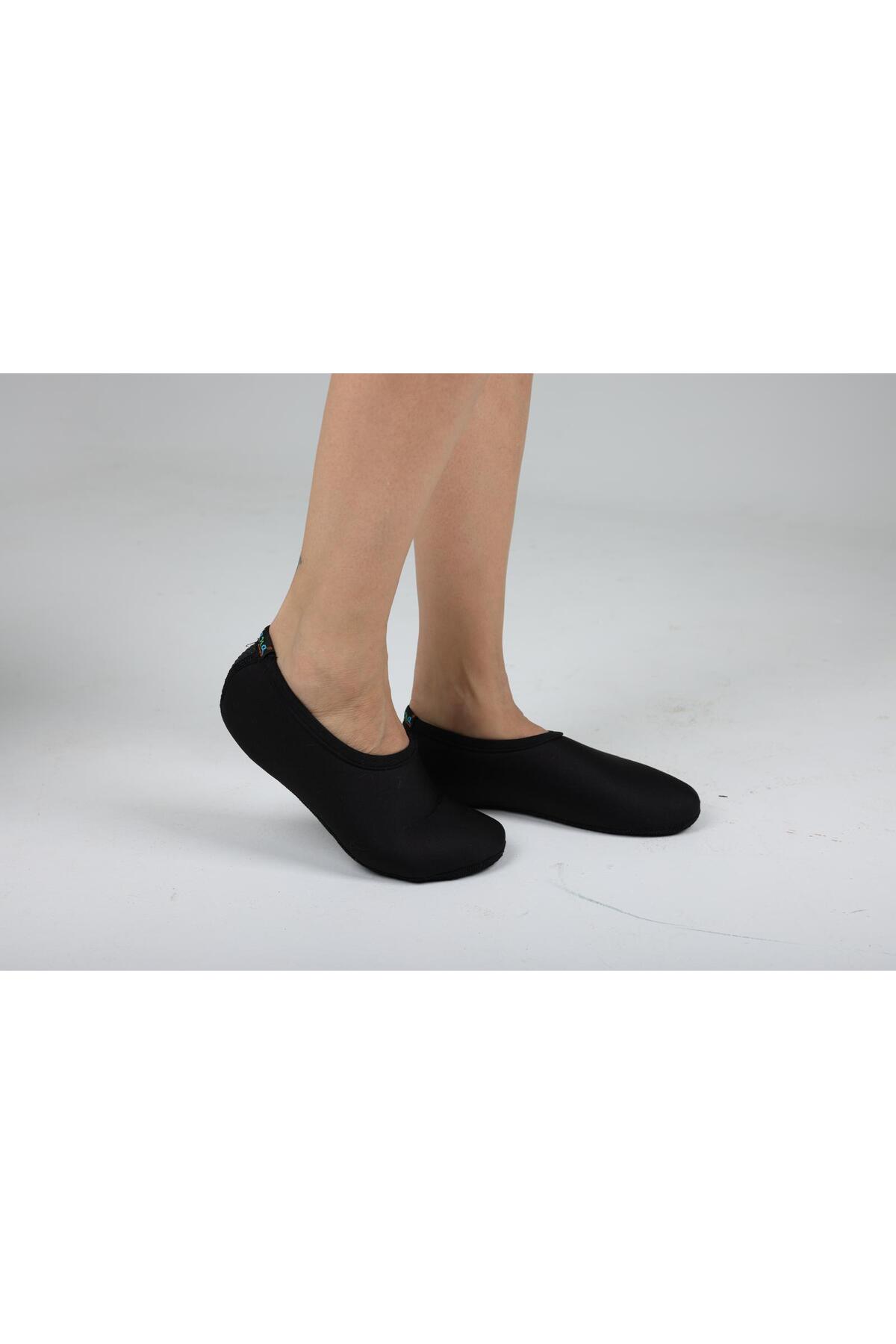 Savana Yumuşak Taban Unisex Içi Yünlü Kışlık Panduf görsel 5