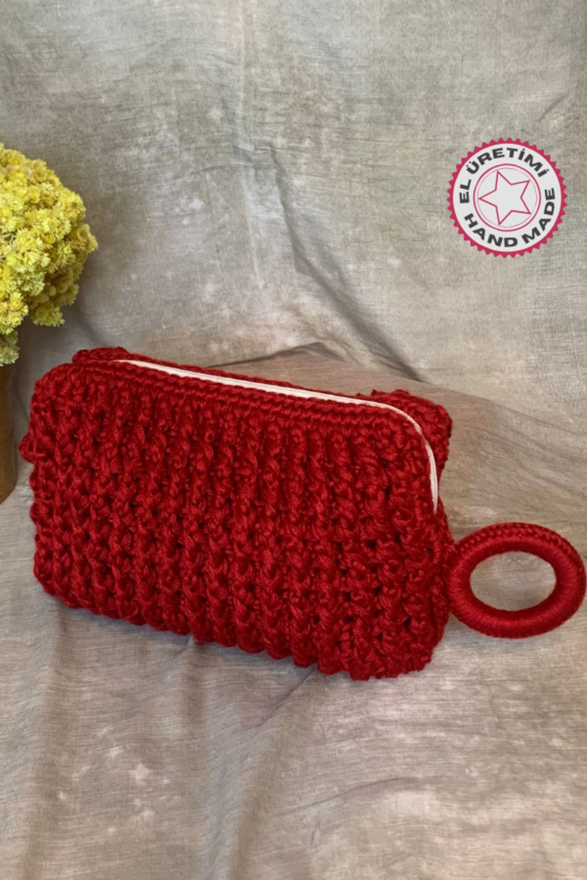 Uretti-- Esra 5324 Handmade Knitted Makeup Bag 1