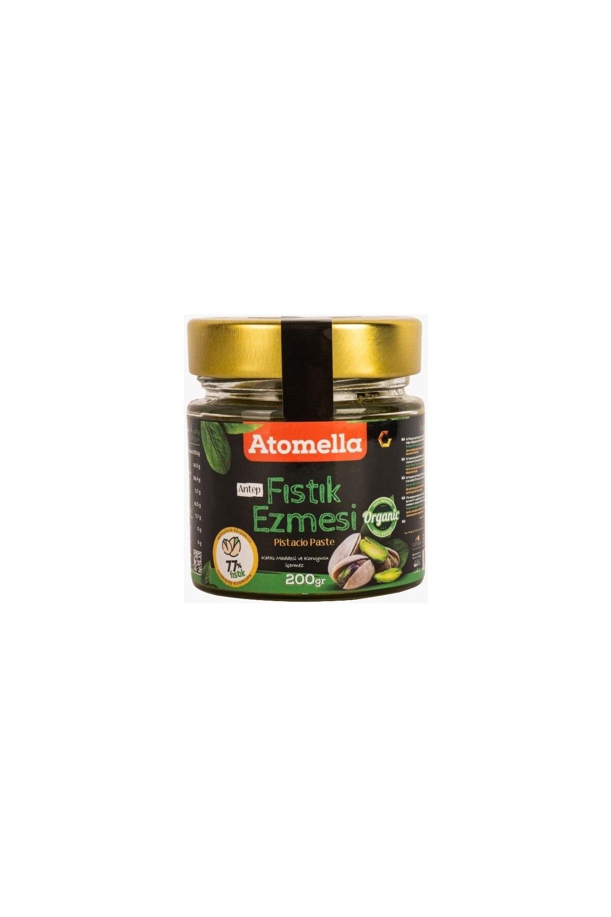 ATOMELLA %77 Antep Fıstığı Ezmesi 200 gr