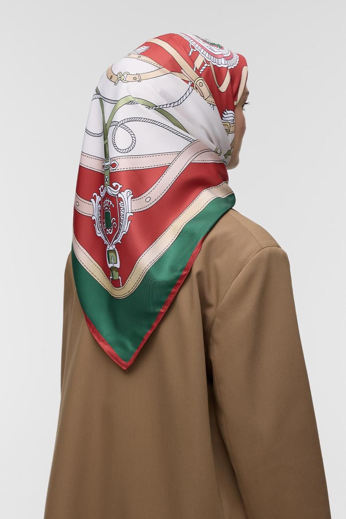 روسری سبز ̇PEK اورجینال Qef
