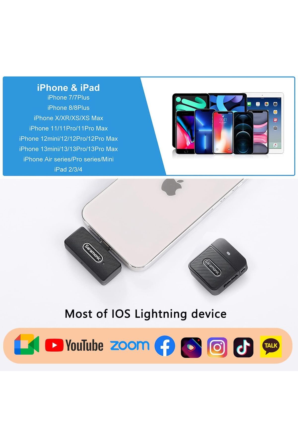 Saramonic-Blink100 B4 (RXDi+TX+TX) for iOS devices 2