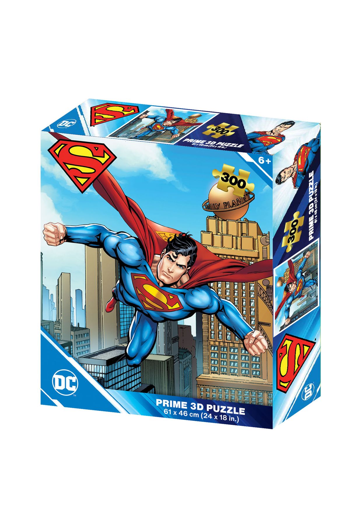 Prime 3D - Superman 300 Parça Yetişkin Puzzle 32715