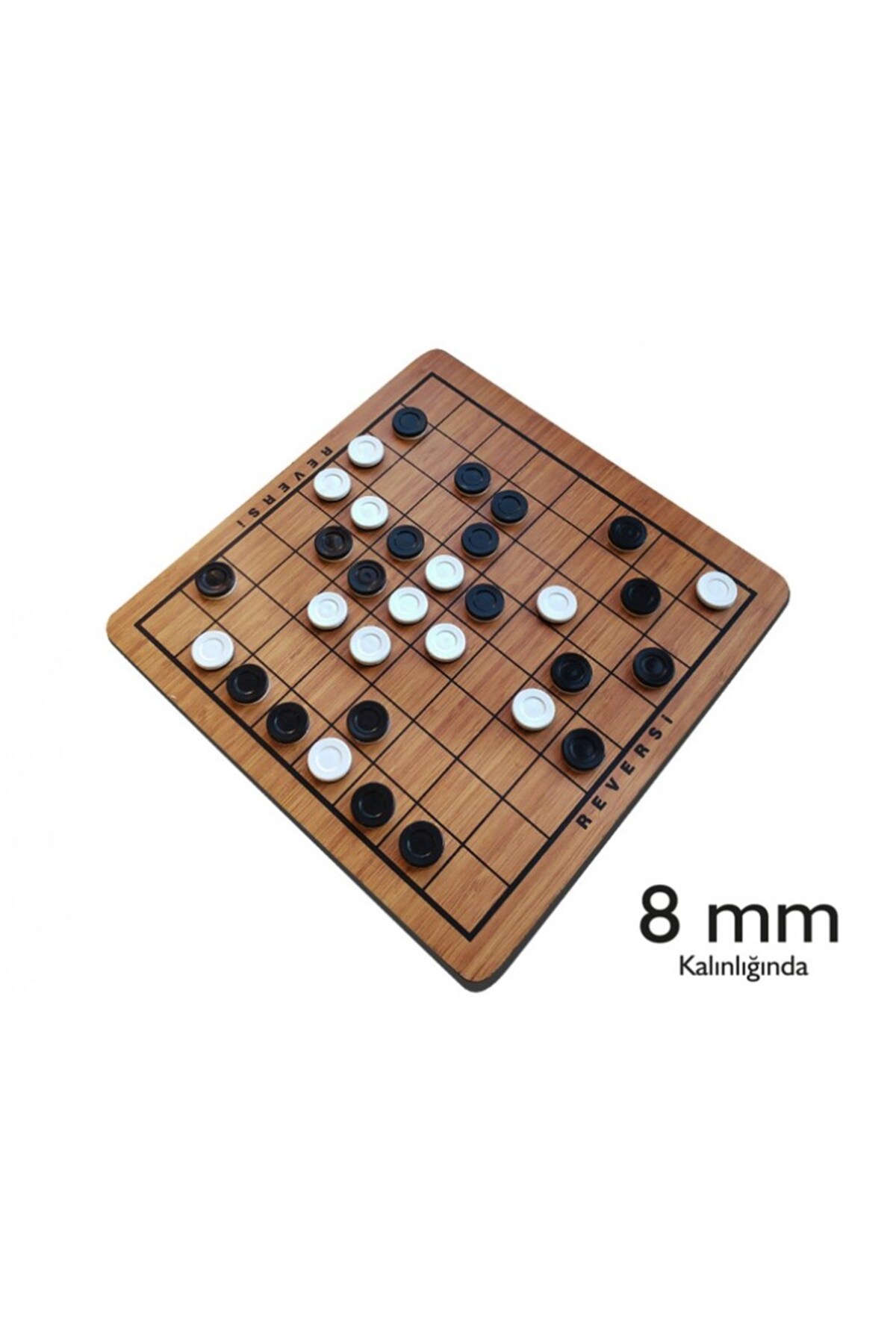 Redka Reversi Strateji Ve Zeka Oyunu (AHŞAP) fotoğrafı 2 (önizleme)