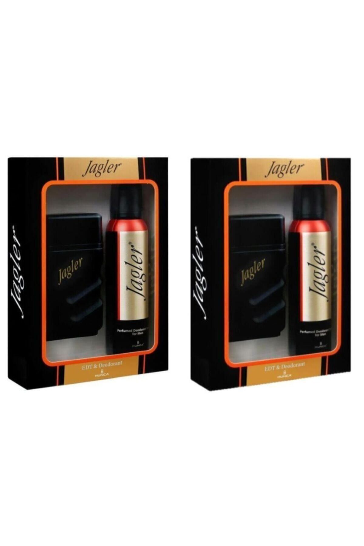 Jagler Classic Edy 90 ml Erkek Parfüm 150 ml Deodorant 2 Set 8690973027467-2