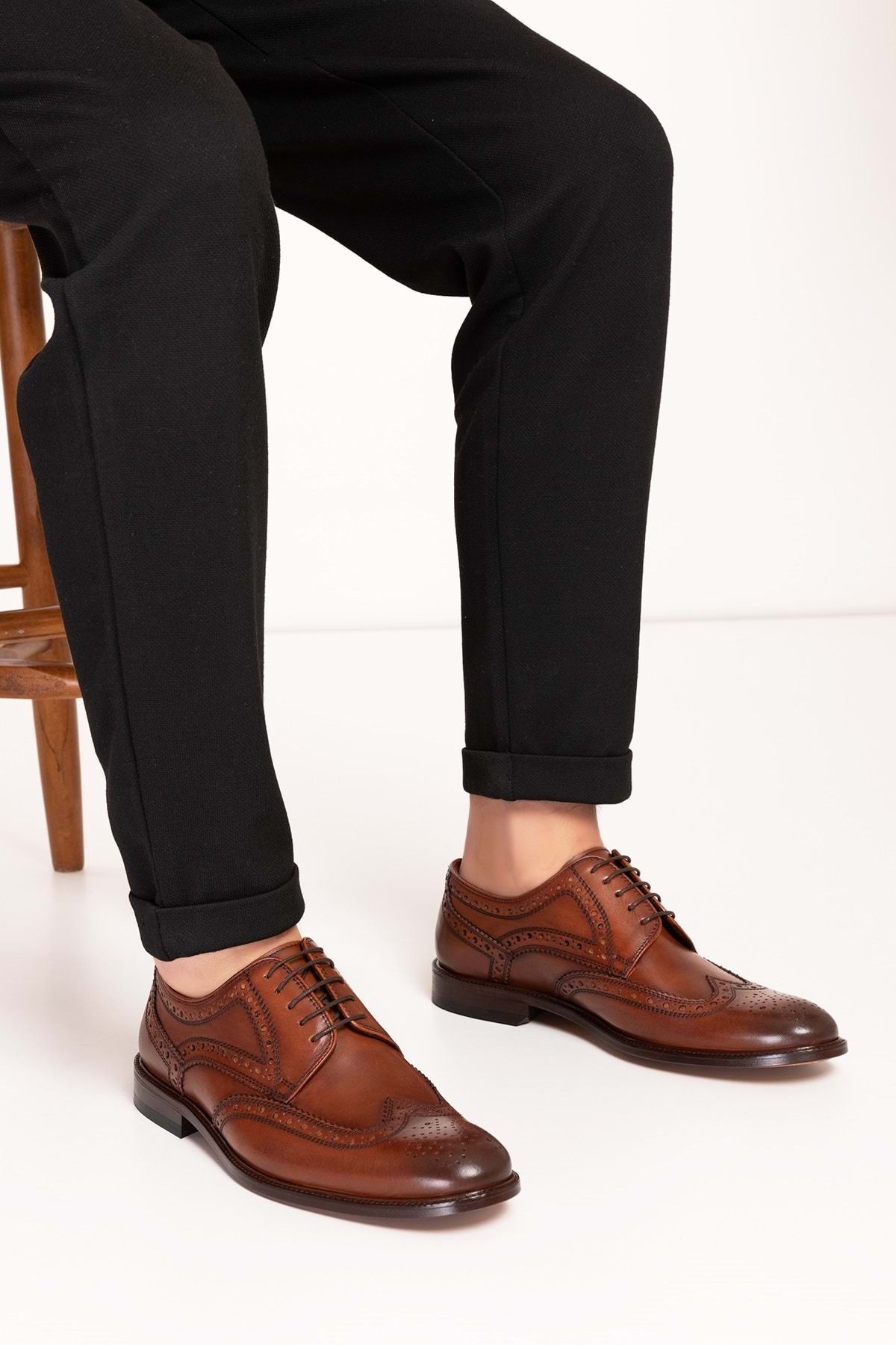 Gondol-Pantofi din piele naturală pentru bărbați ny.822 7