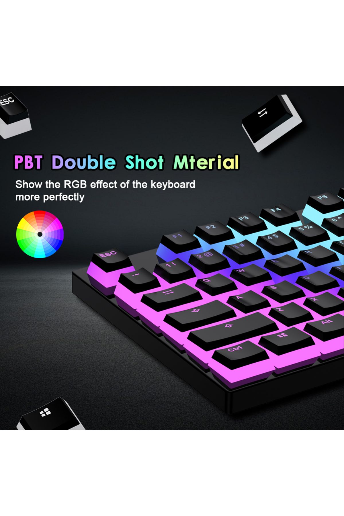 Romoral-PBT Keycaps 119 Keys OEM Profile Set Custom Keycap for Key Caps Pudding keycap For MX Switch Mech... 2
