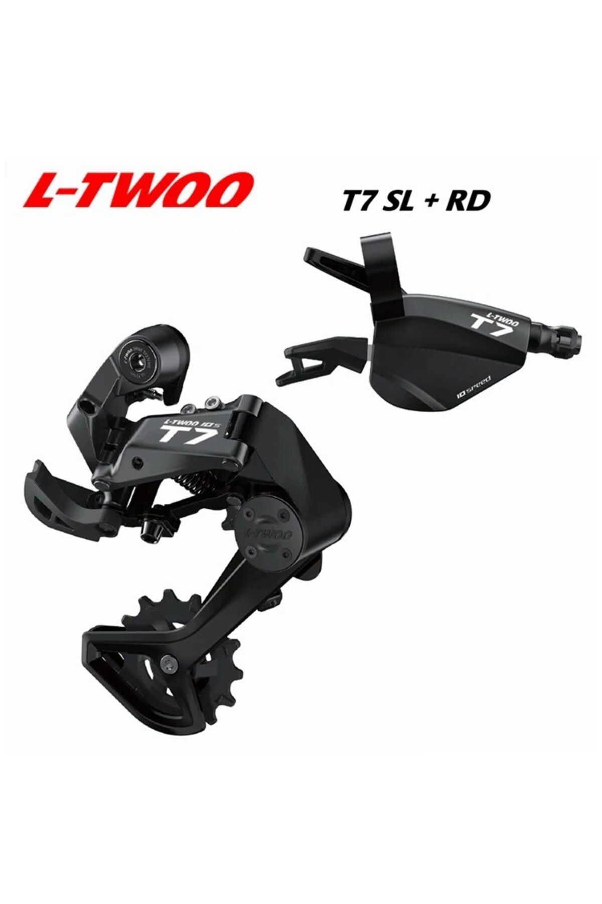 Choice-NEW! LTWOO T7 1x10 Speed Two Way Release Shifter + Stabilize Damping Rear Derailleur Cage Length ... 8
