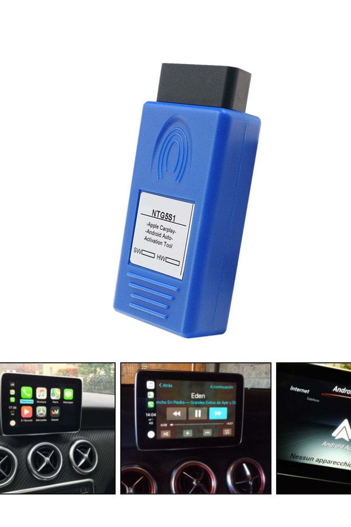 Choice-NTG5S1 CarPlay for Apple/Android NTG5 OBD2 for Mercedes Benz Automotive Diagnostics 8